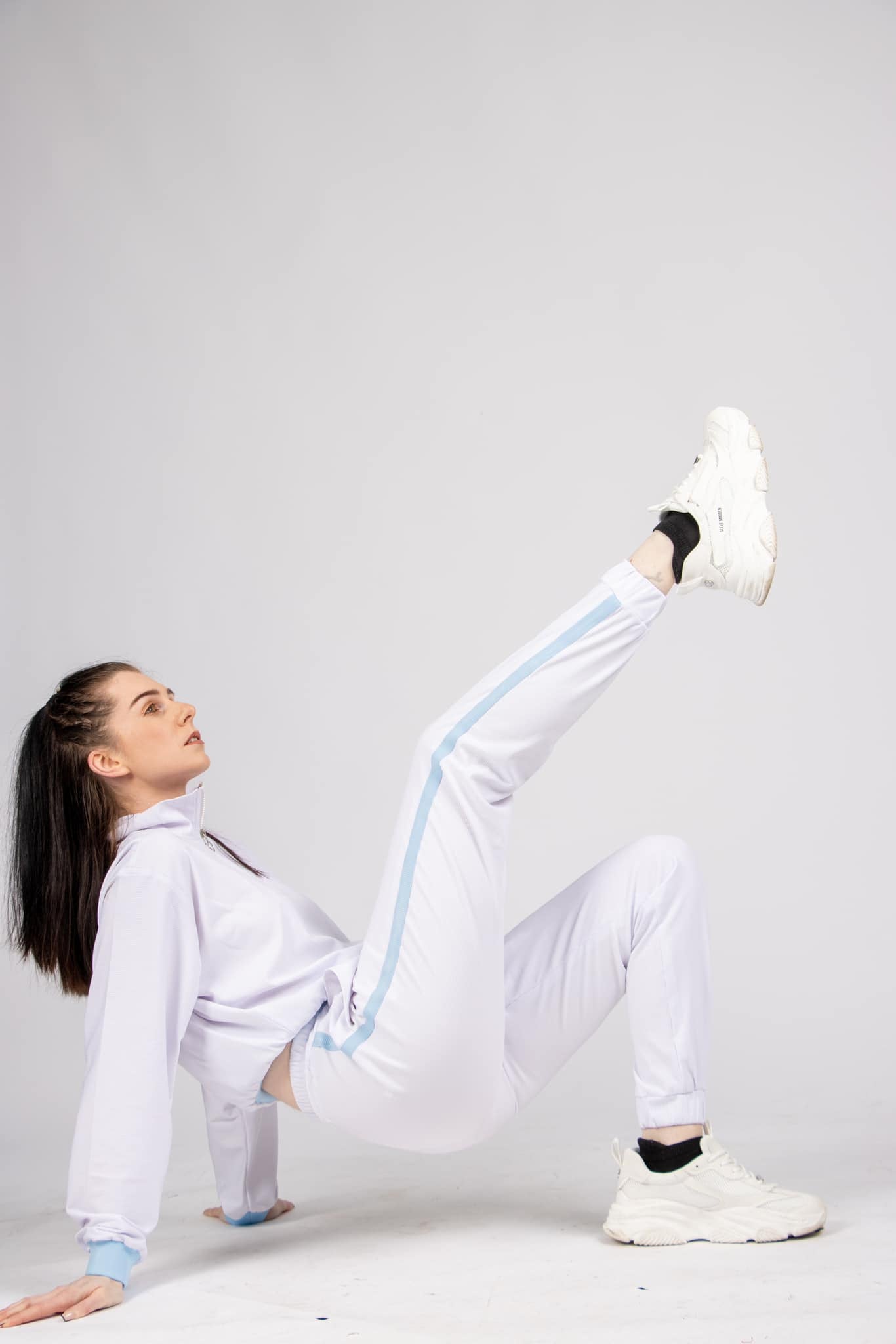 High neck Joggers Set