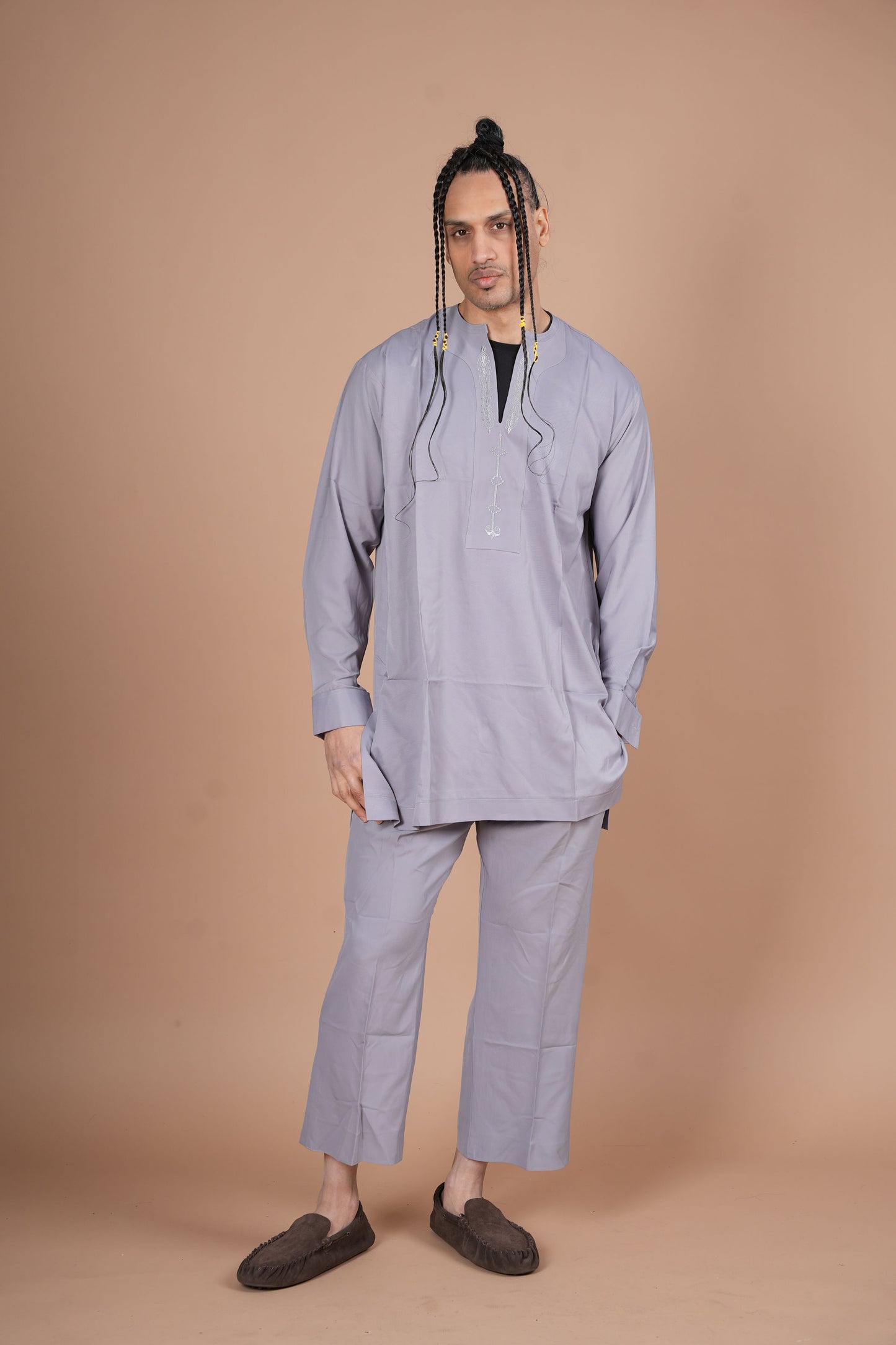 Grey long sleeve Senator Set