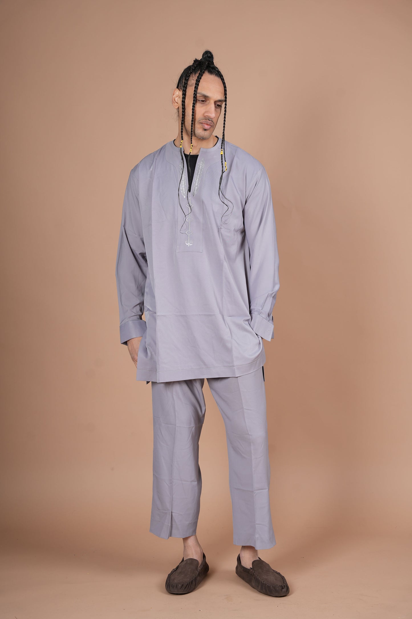 Grey long sleeve Senator Set