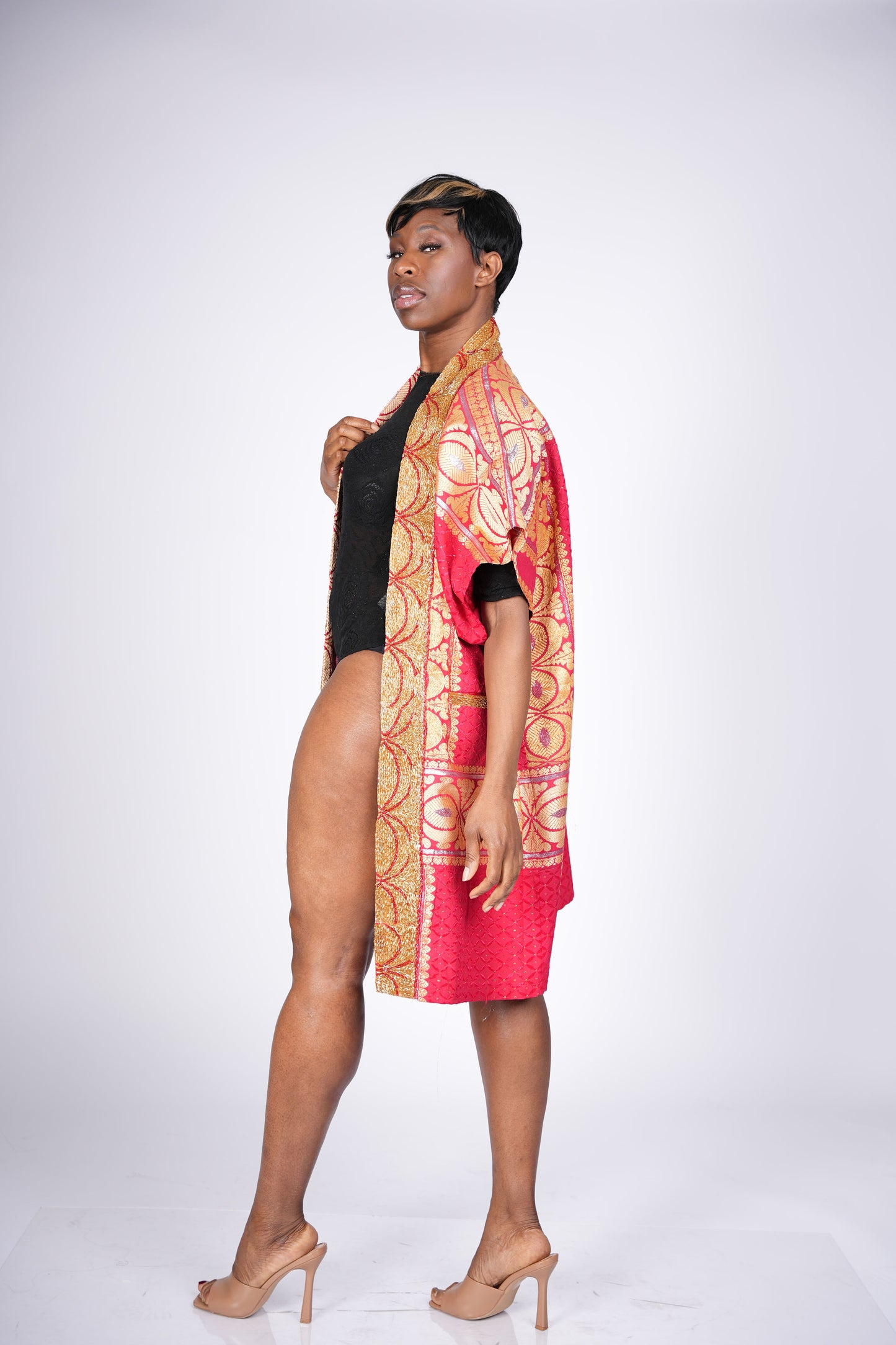 Red and Gold Kimono