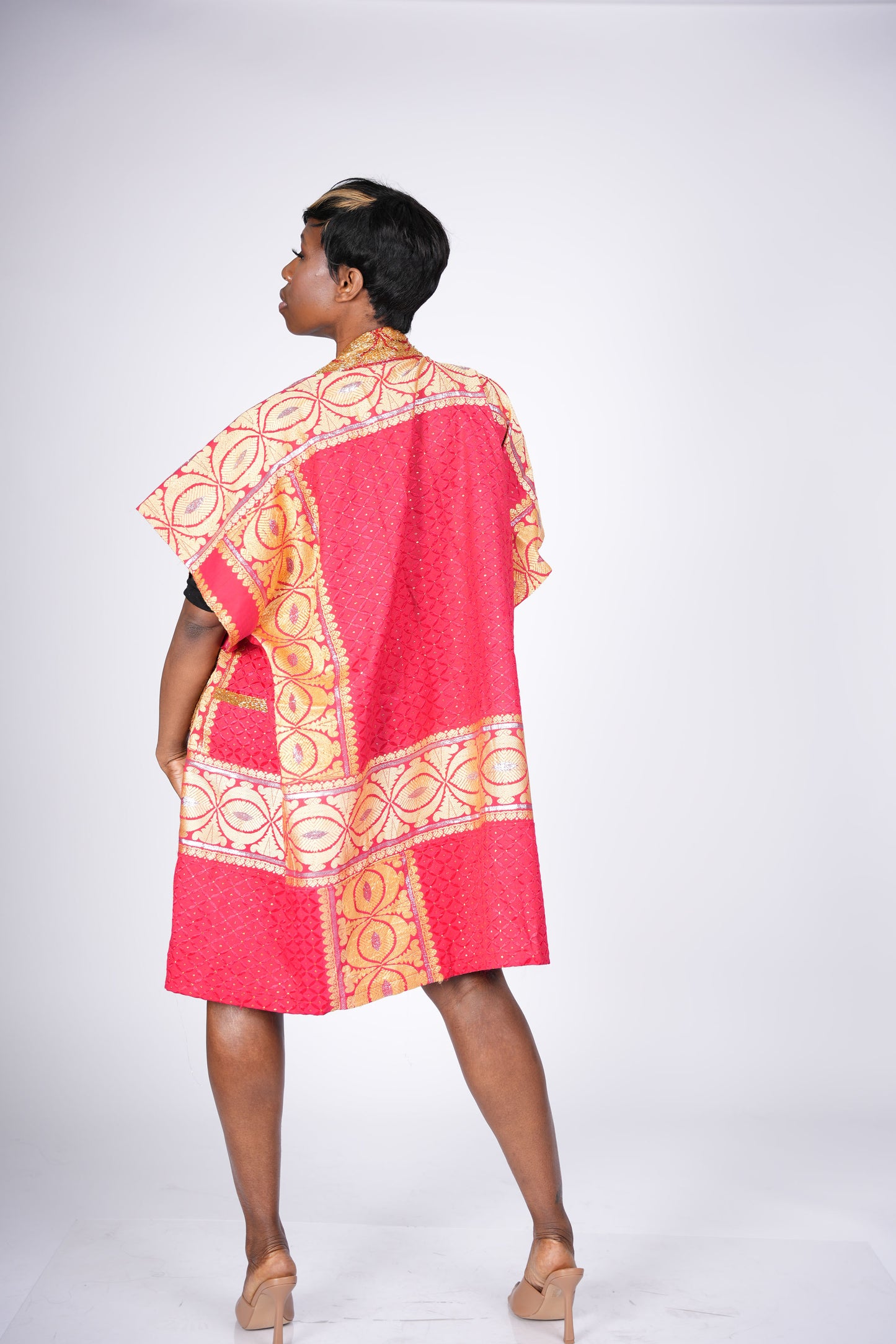 Red and Gold Kimono