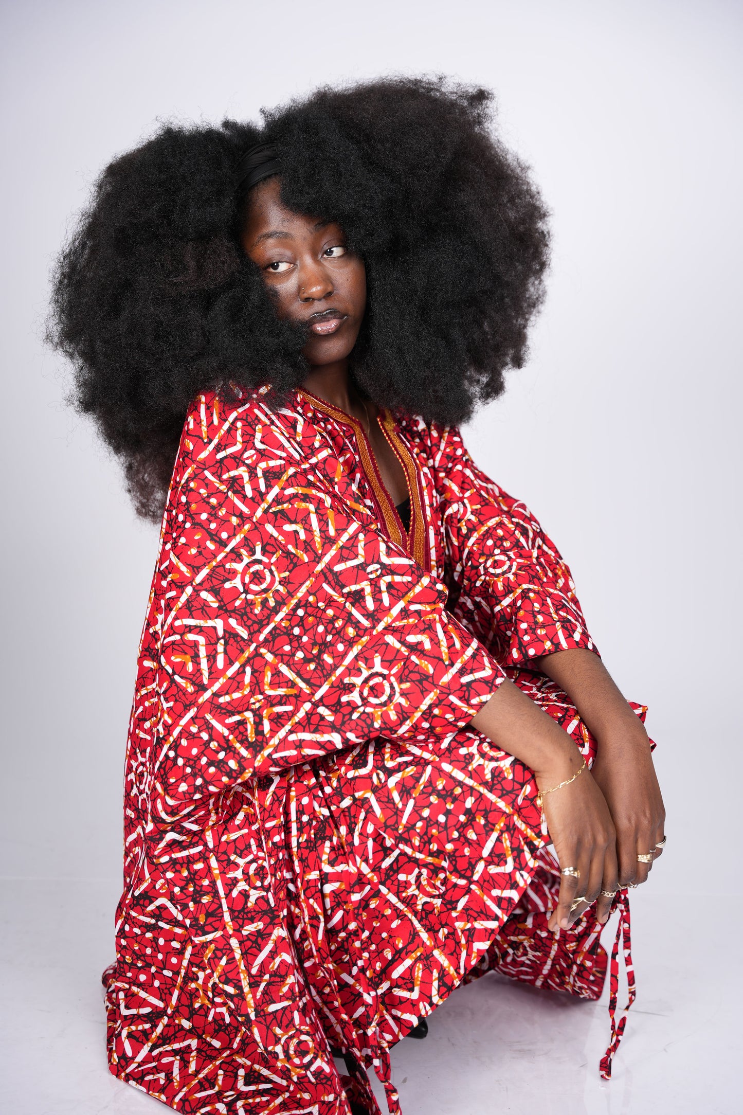 Tribal Ankara Outfit Set