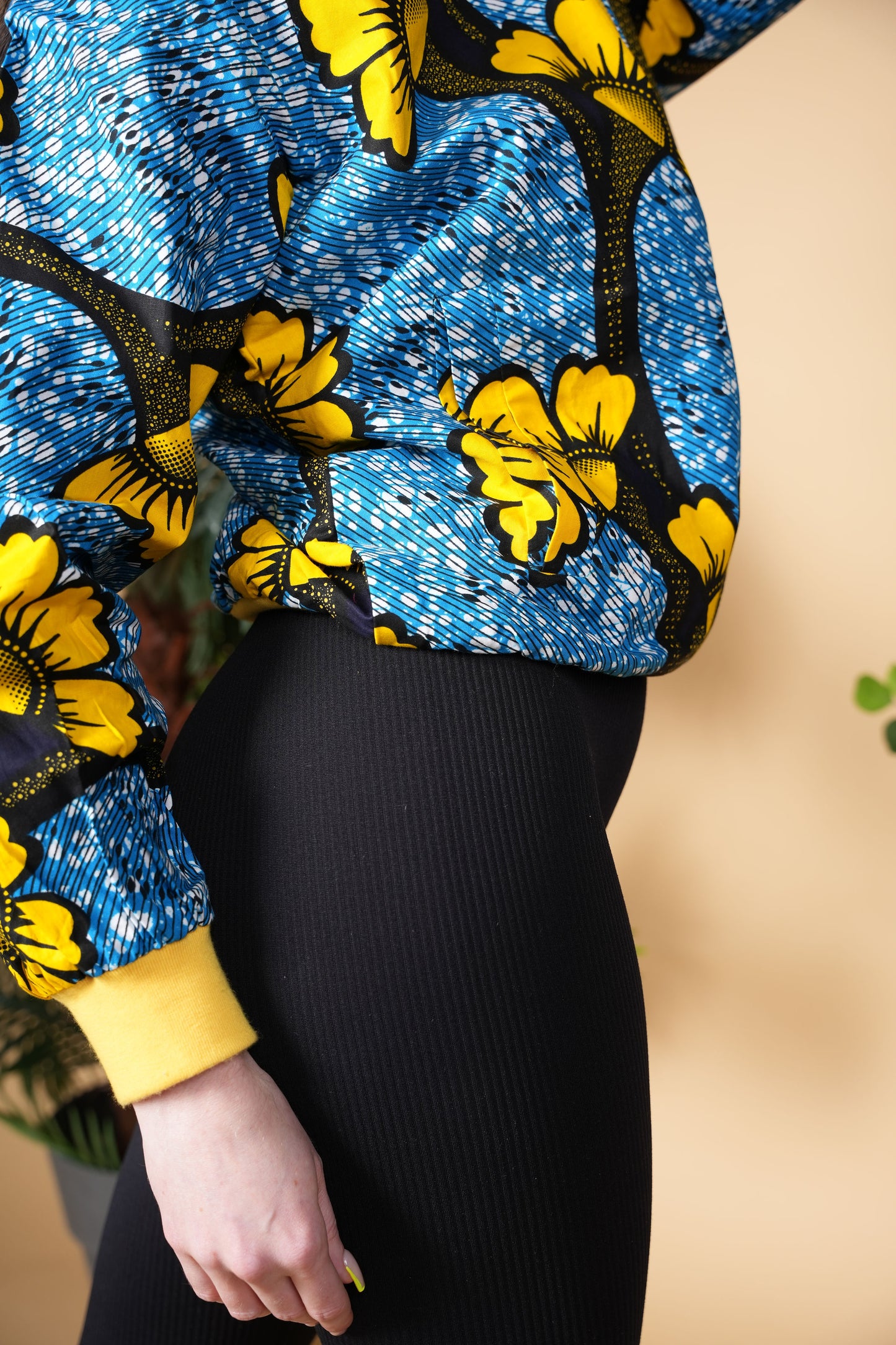 Floral Bomber jacket