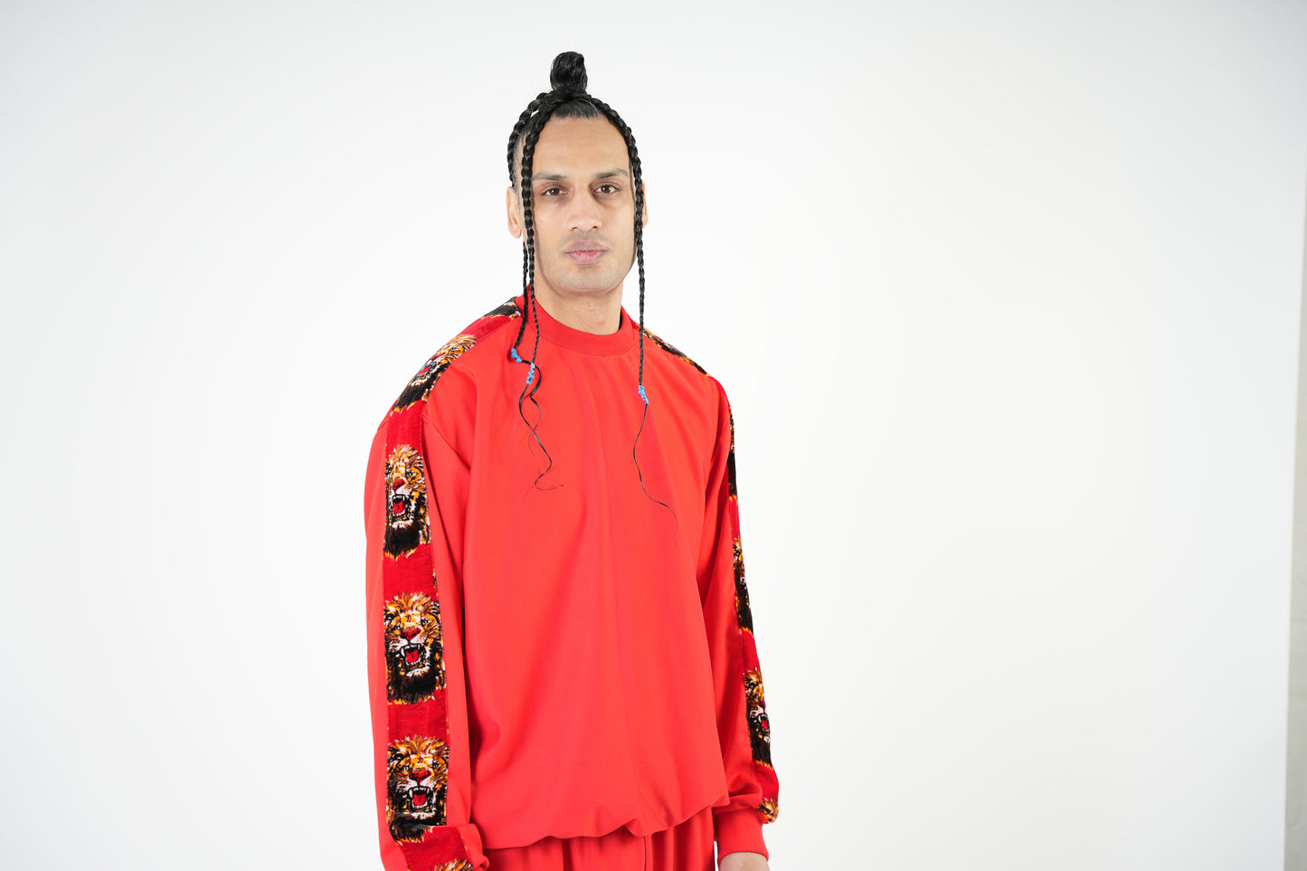 Isi- Agu design red jumper set