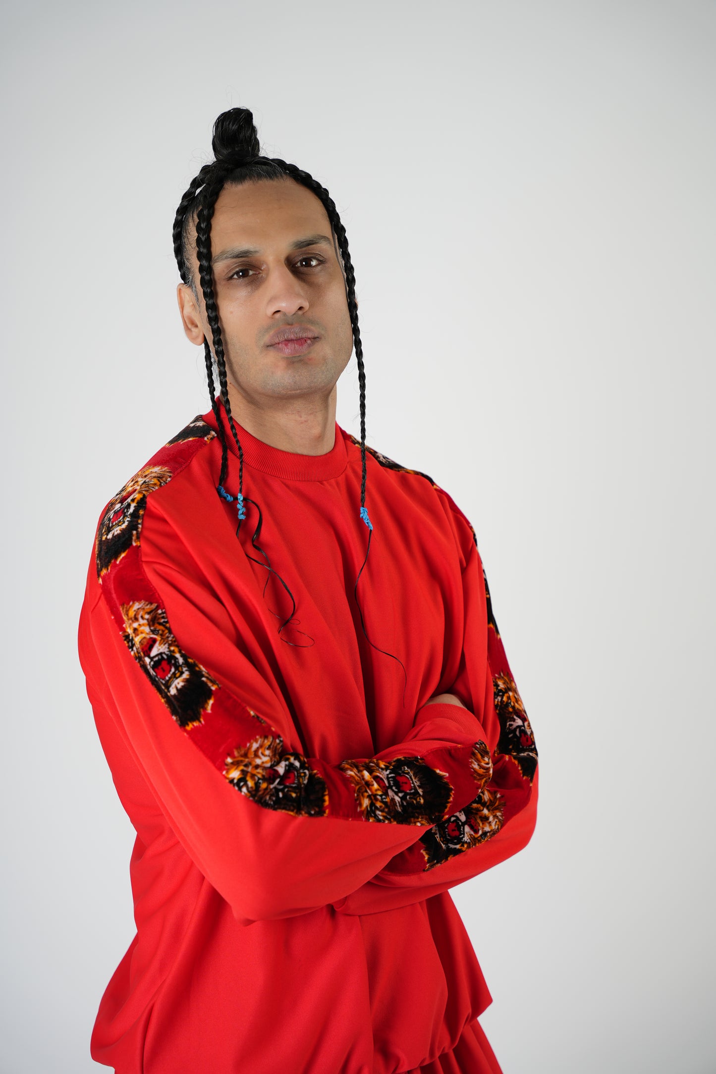 Isi- Agu design red jumper set