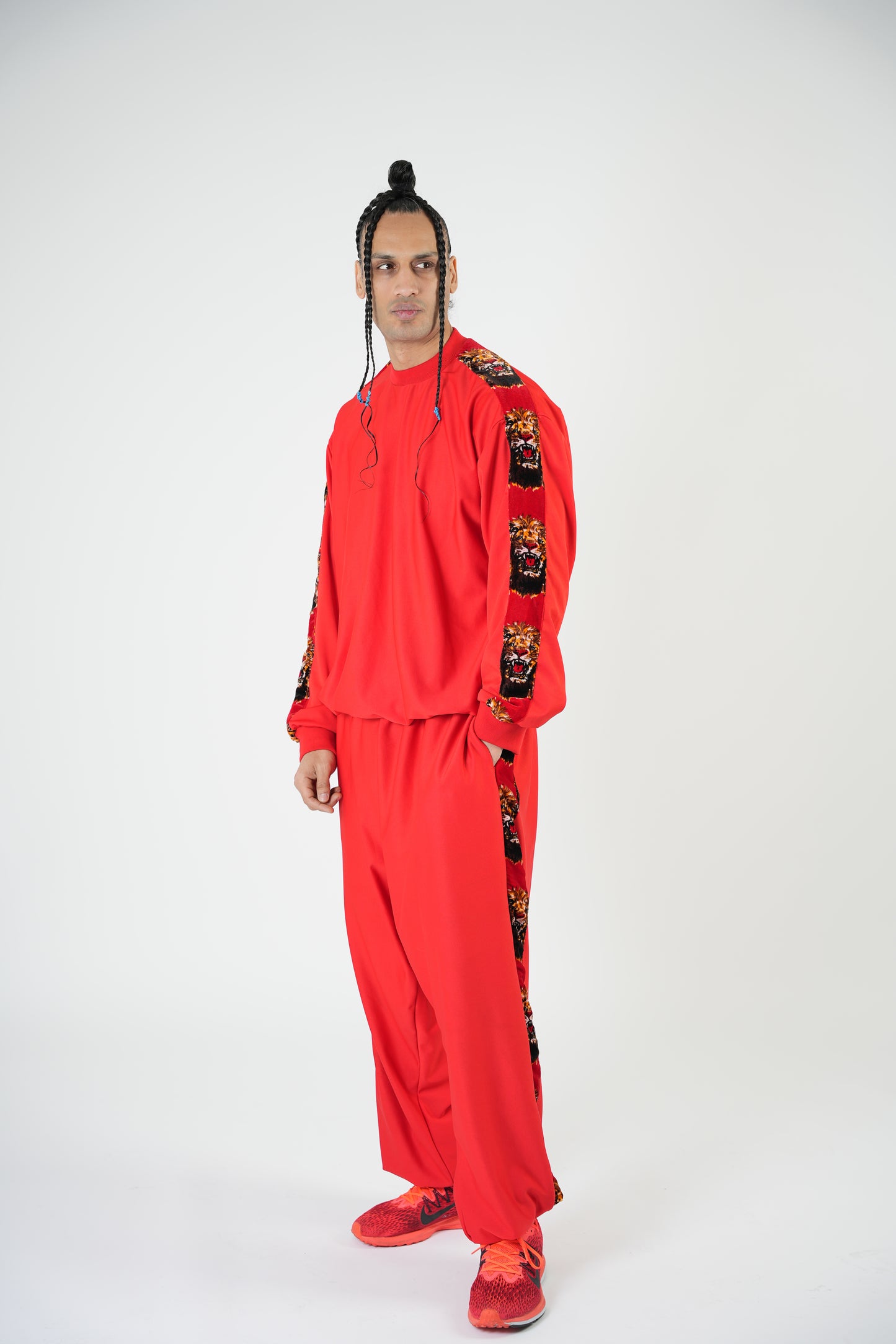 Isi- Agu design red jumper set