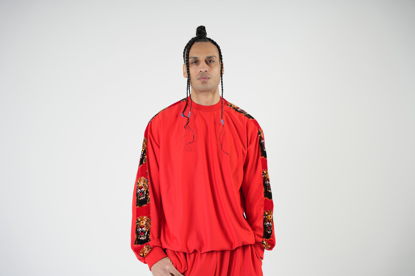 Isi- Agu design red jumper set