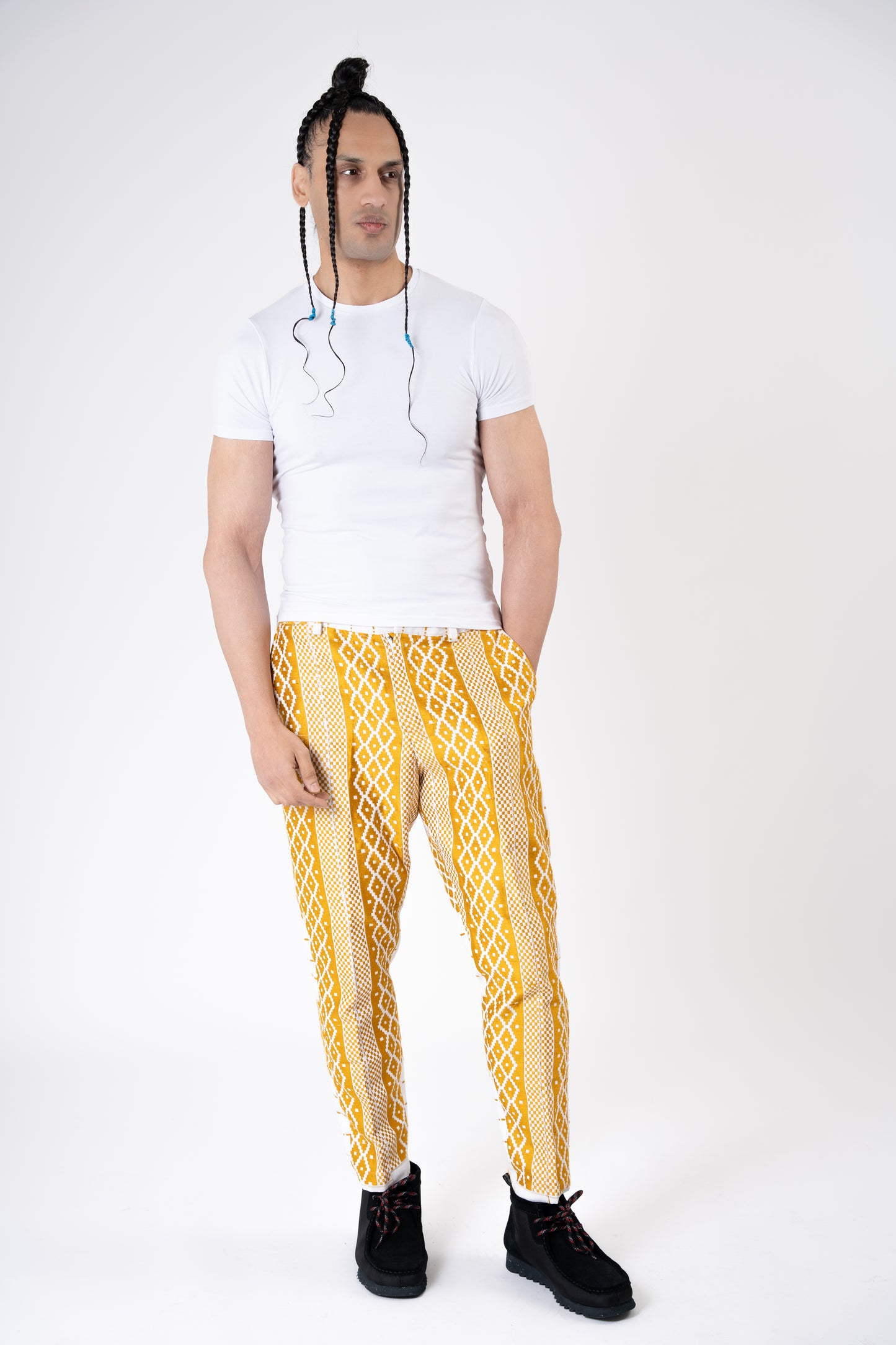 Mens Kente Trouser