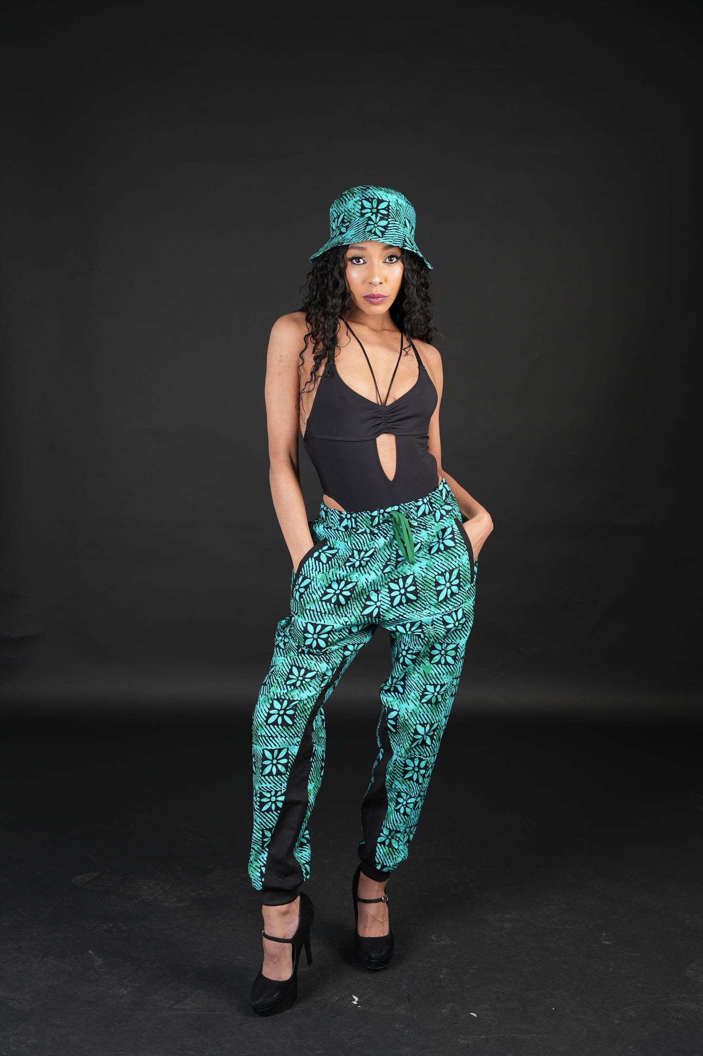 Green Ankara Trouser