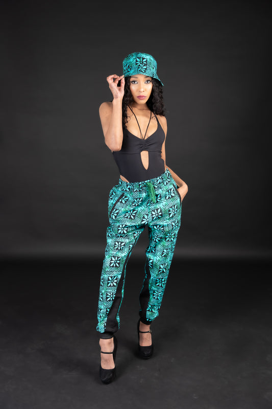 Green Ankara Trouser