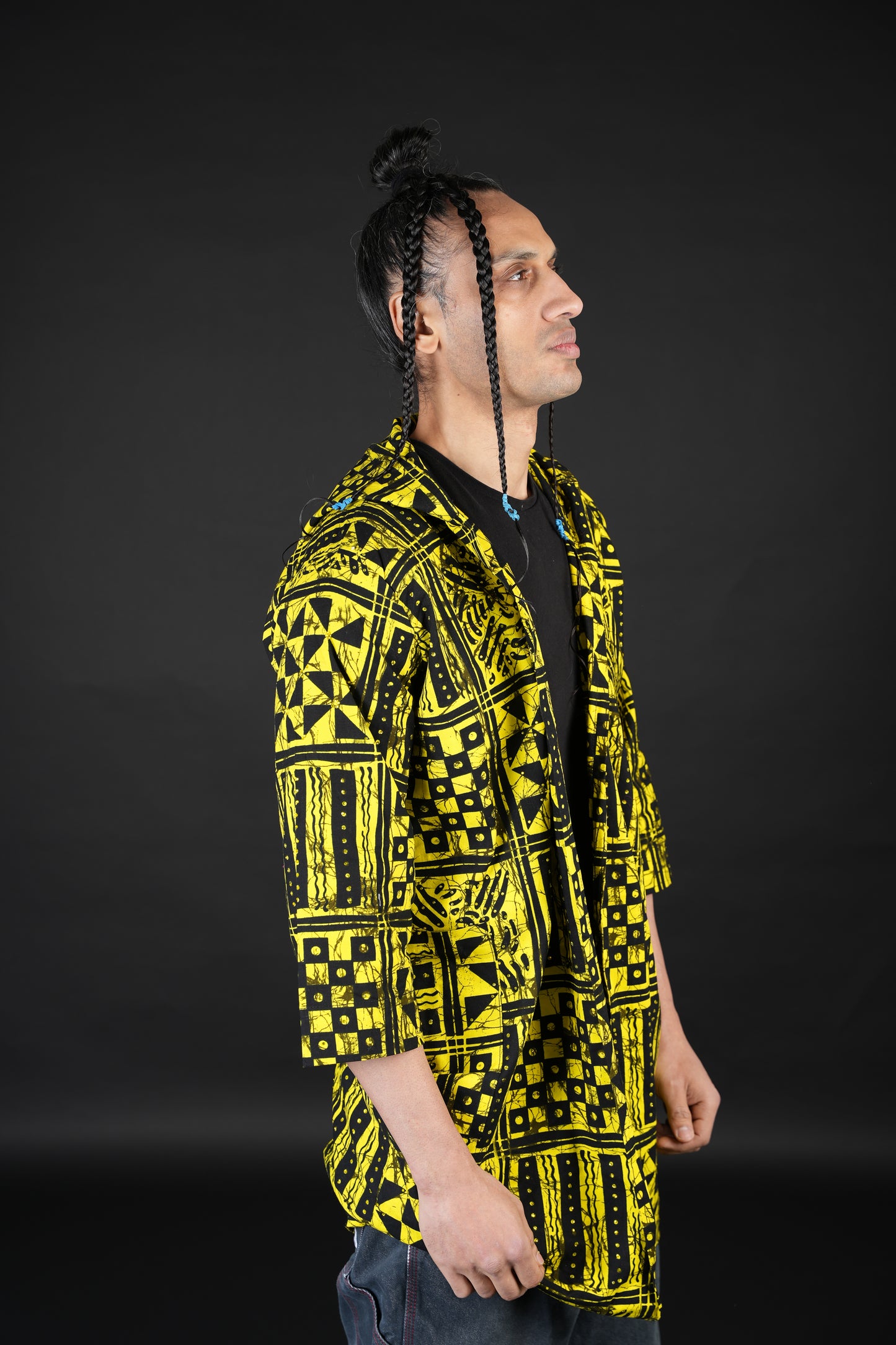 Stoned Ankara Kimono
