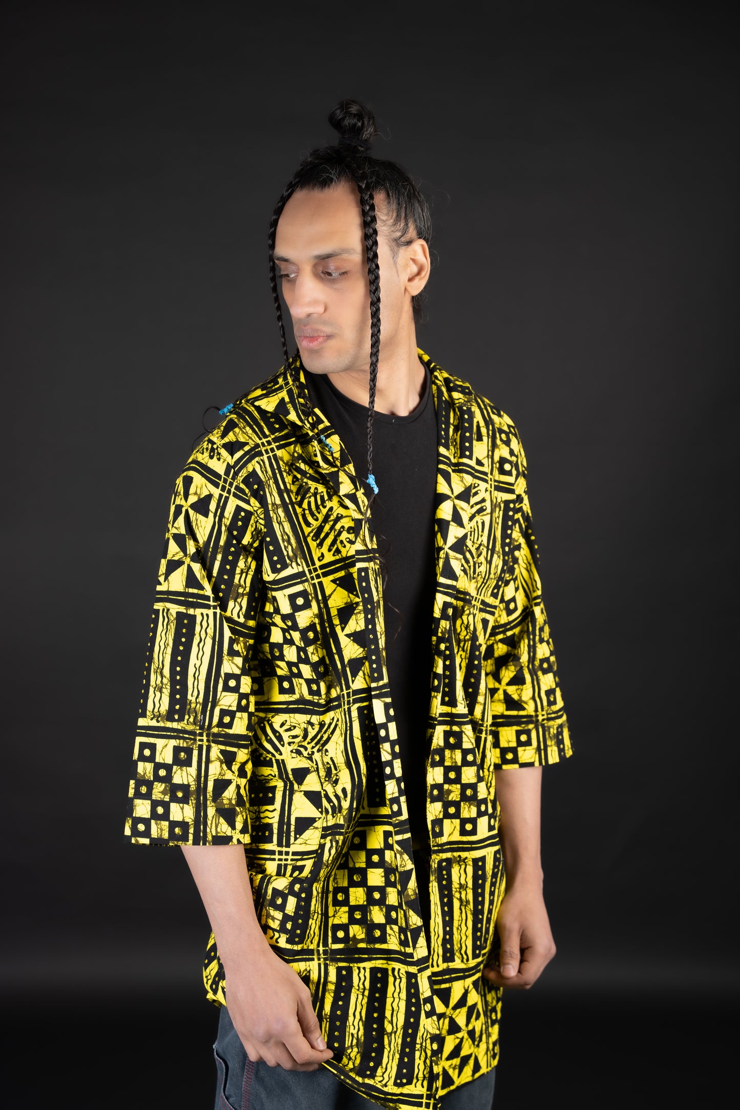 Stoned Ankara Kimono