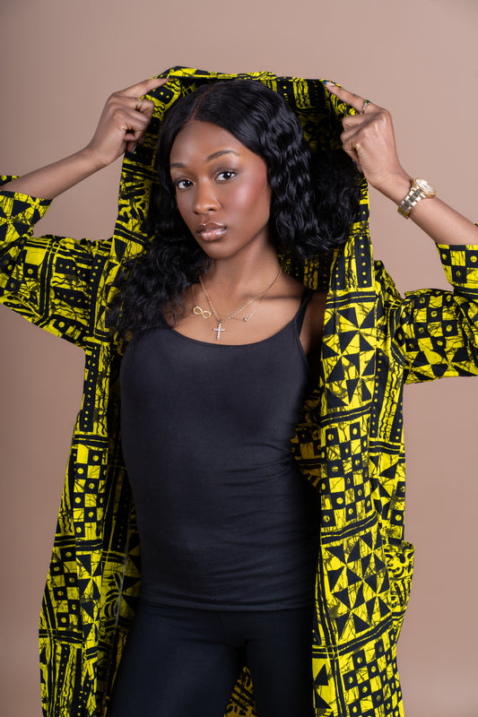 Stoned Ankara Kimono
