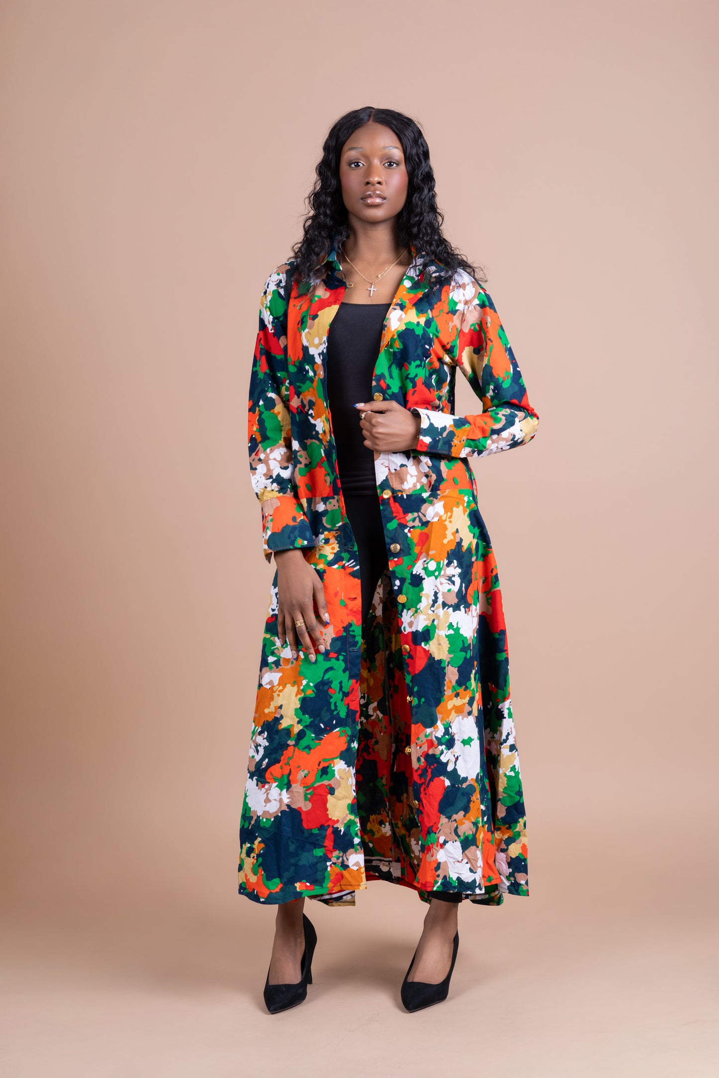 Floral Kimono Set