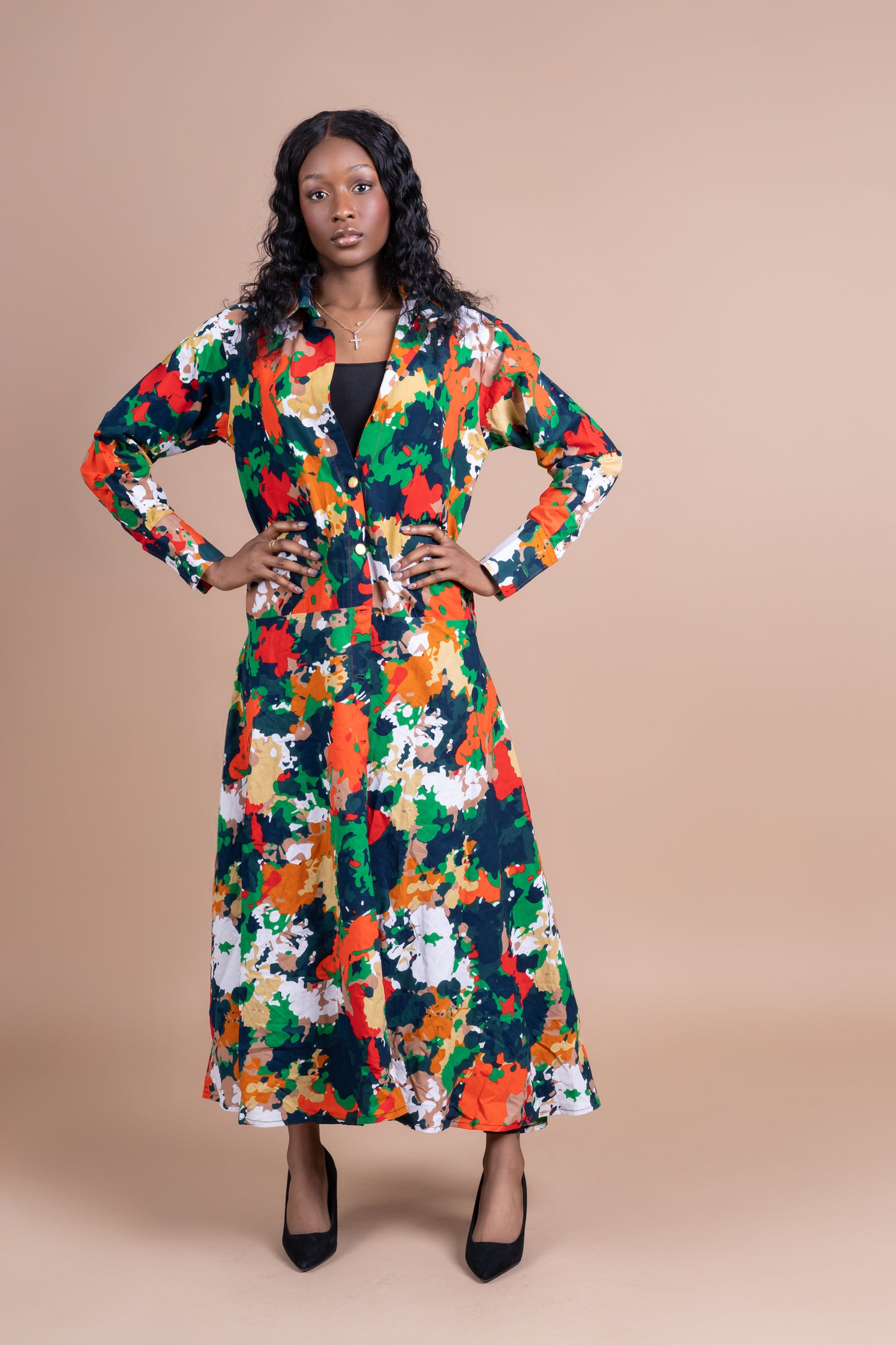 Floral Kimono Set