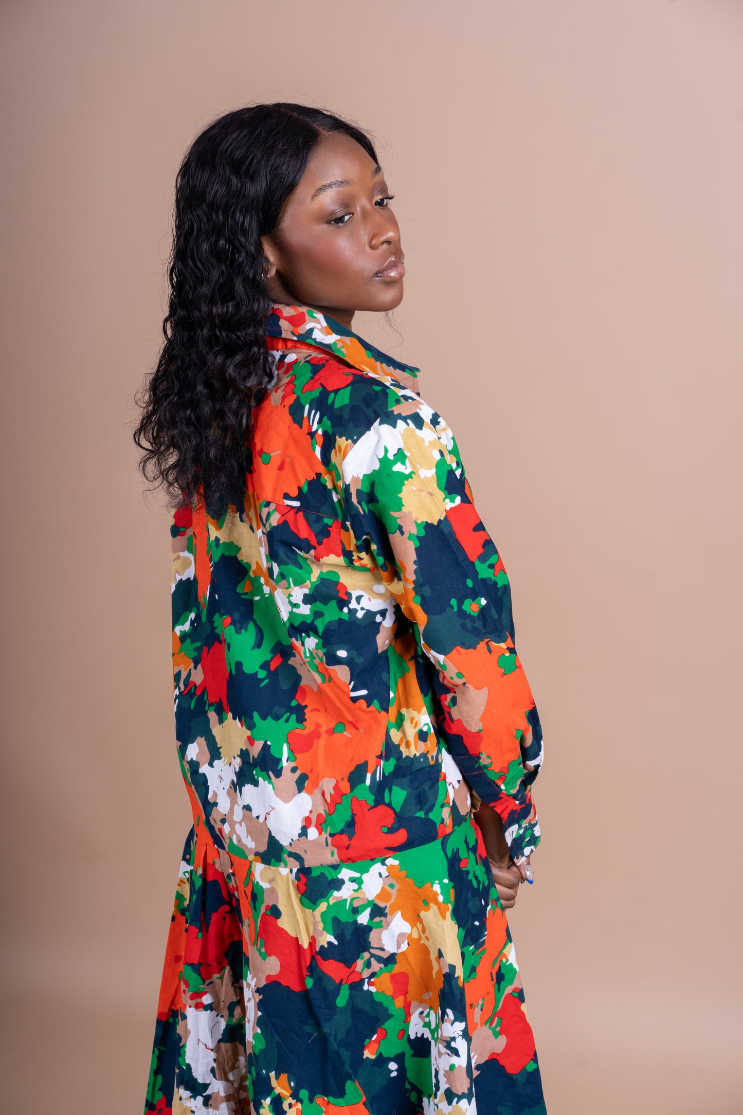 Floral Kimono Set