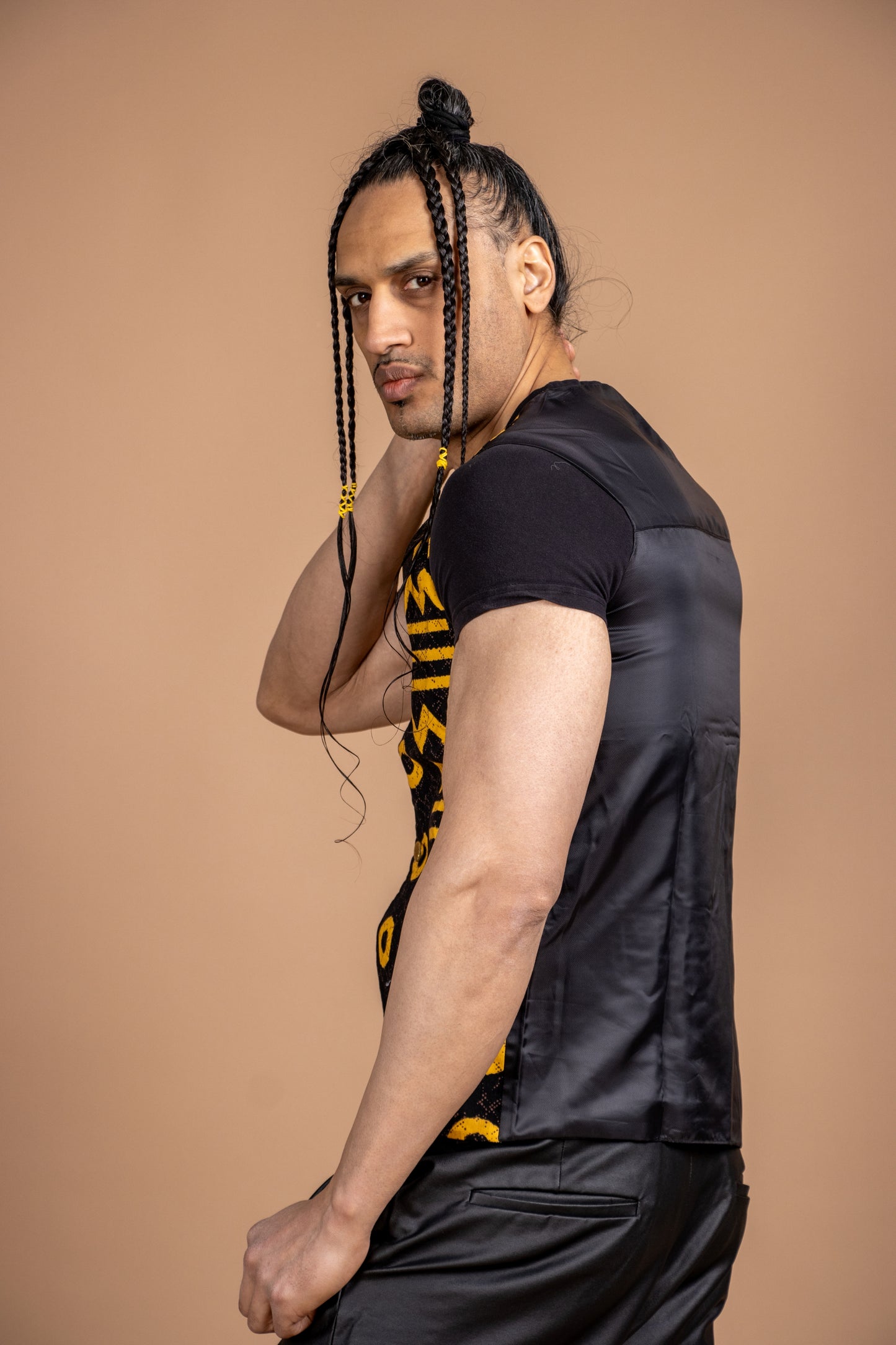 Mud cloth Waistcoat