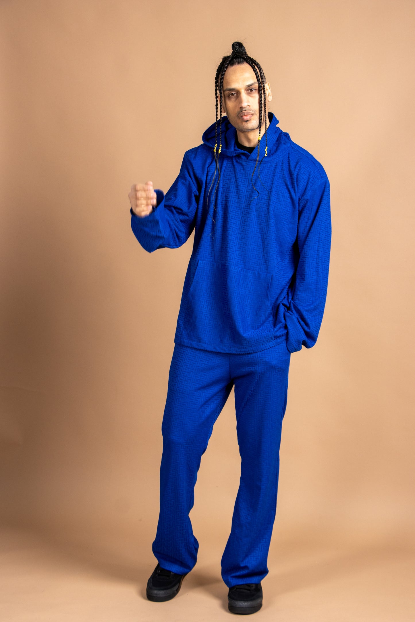 Blue Hoodie Set