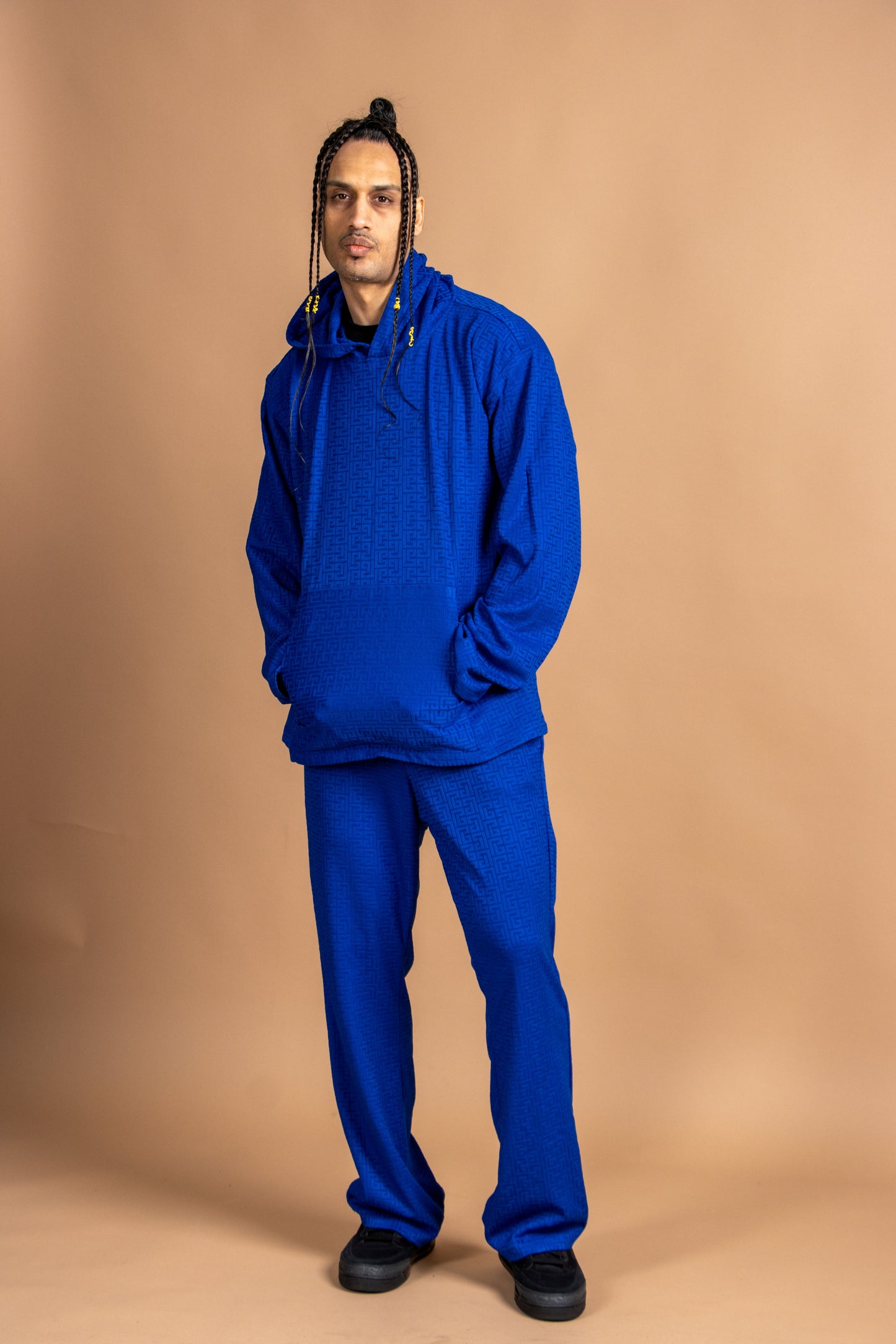 Blue Hoodie Set