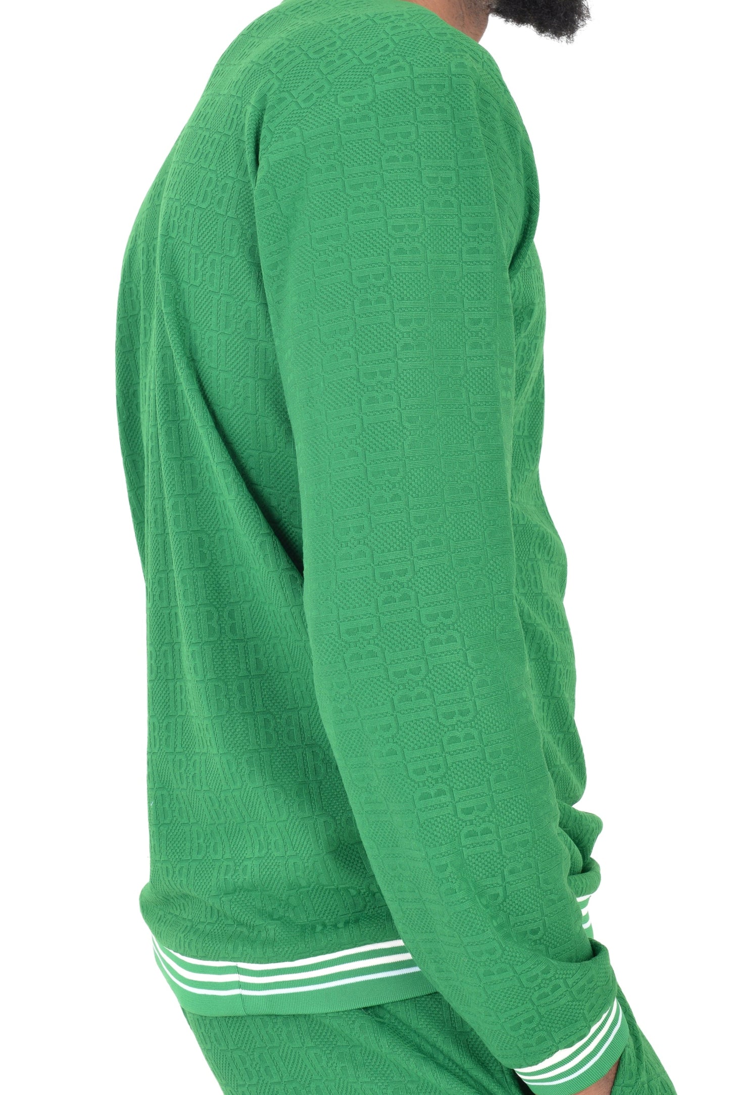 Green and White Tracksuit