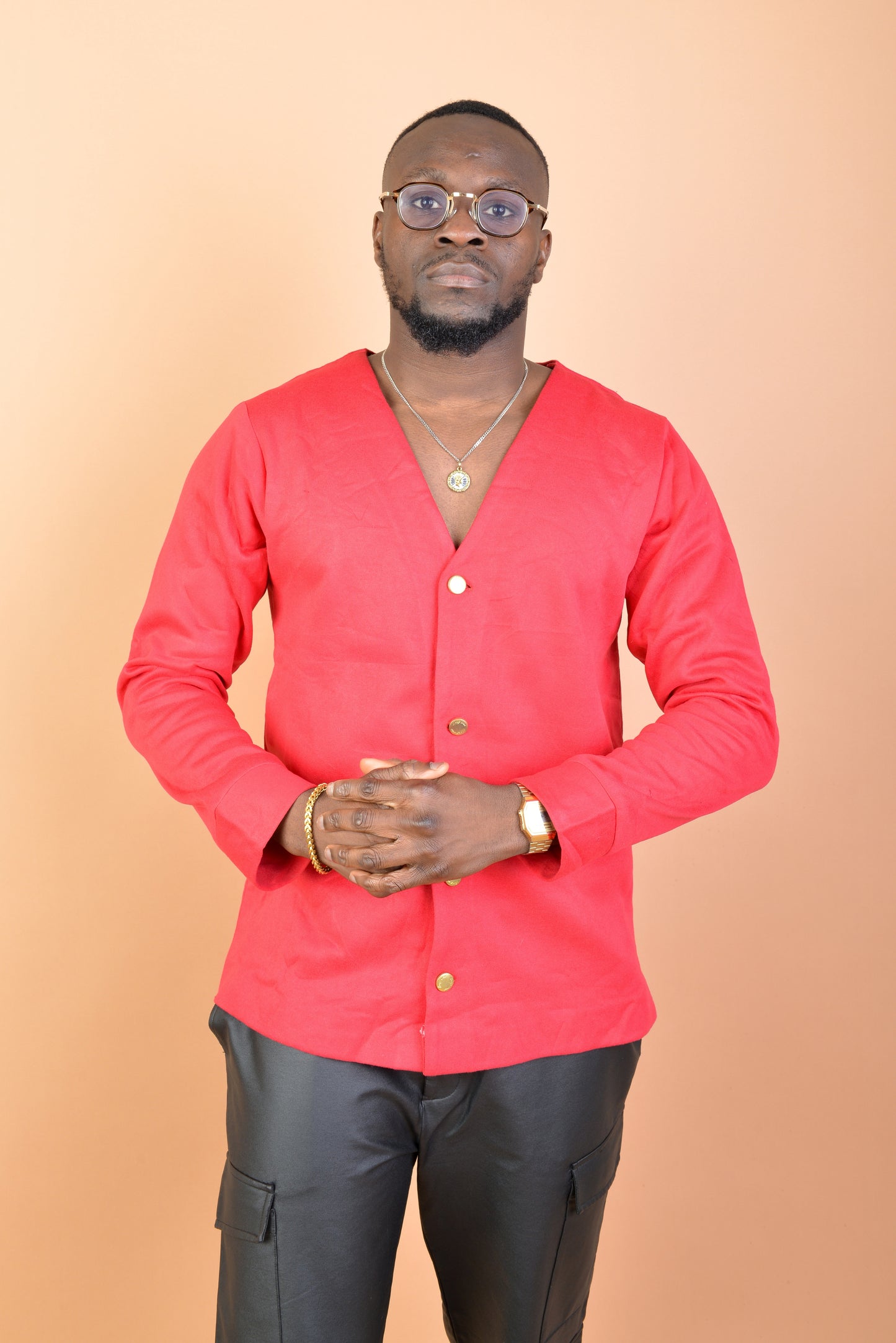 Red Long sleeve Jumper