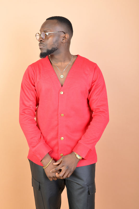 Red Long sleeve Jumper