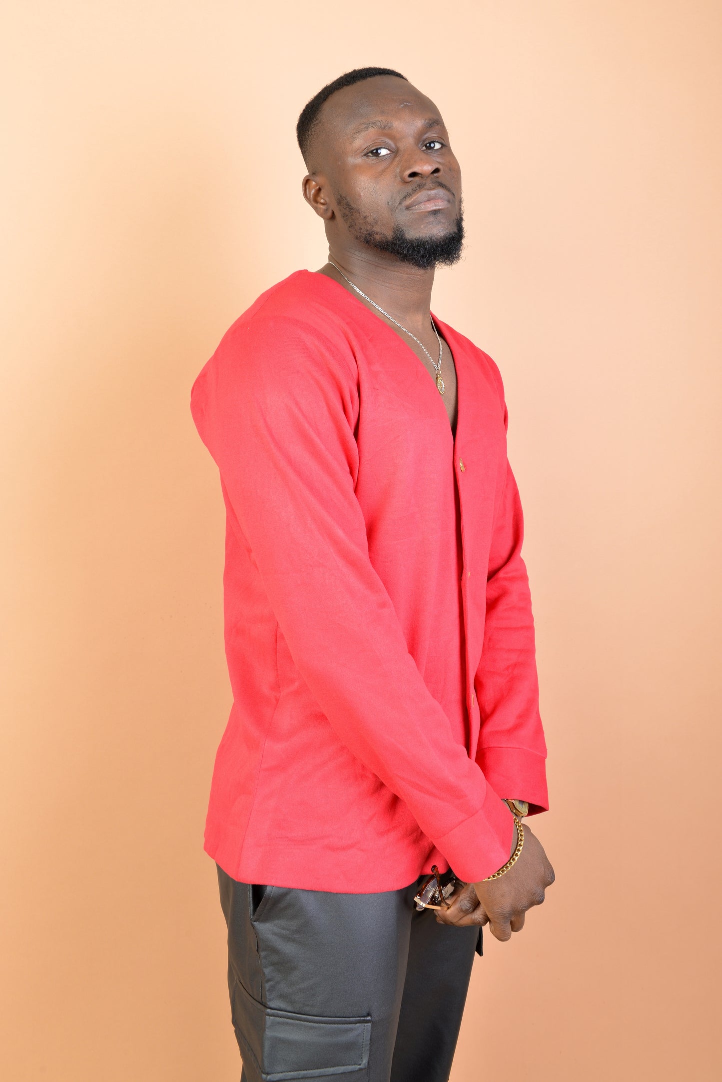 Red Long sleeve Jumper