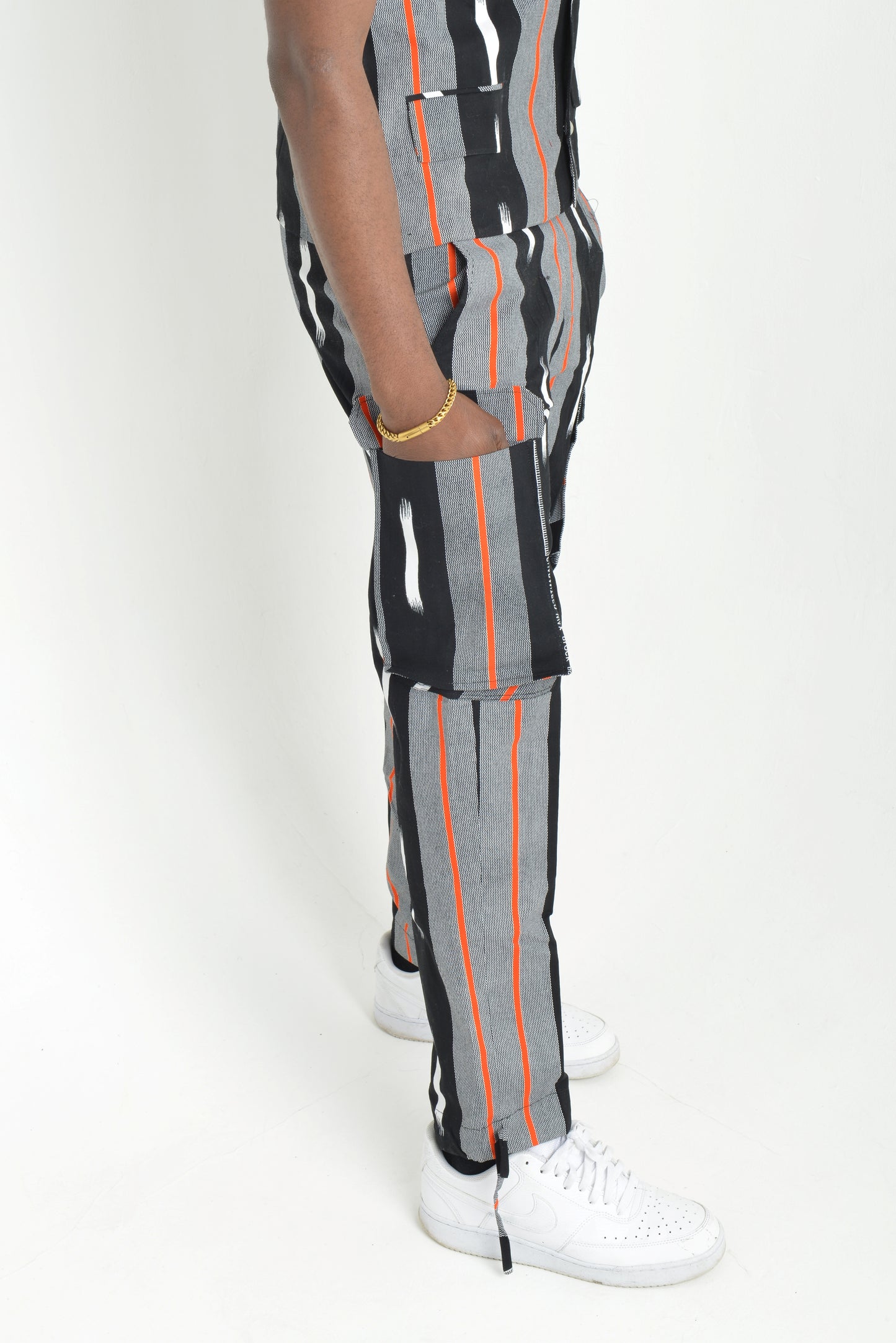 Cargo Trouser with Tribal Prints