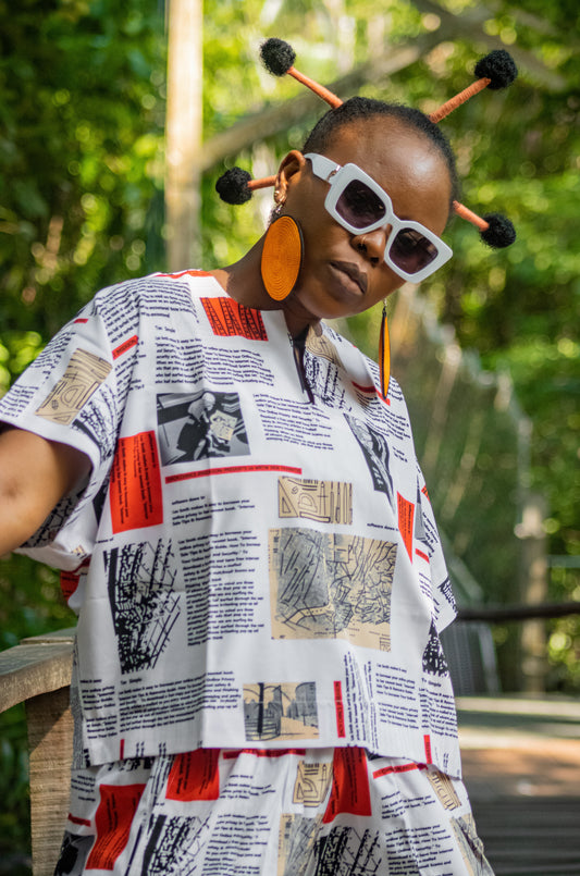 Typography Print 2 piece set