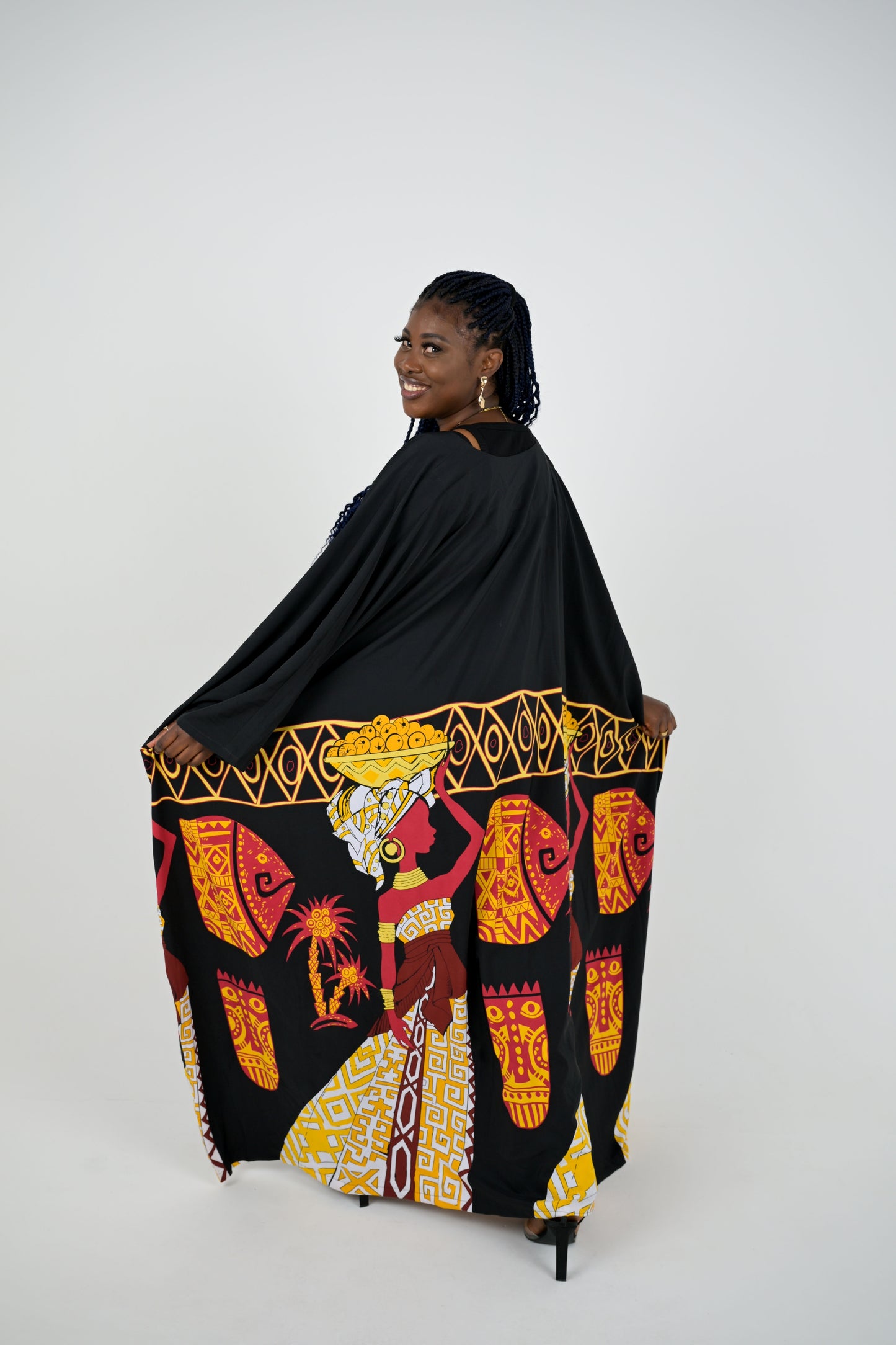 Tribal Print Kimono