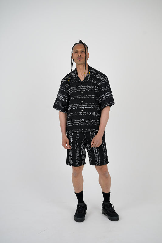 Typography Ensemble Outfit Set