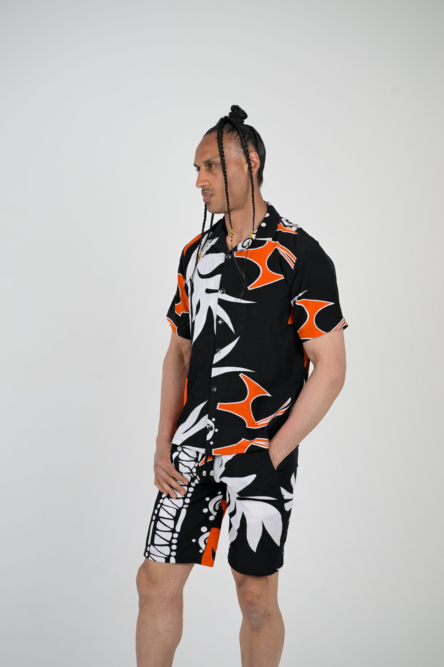 Abstract Tropics 2 piece Set