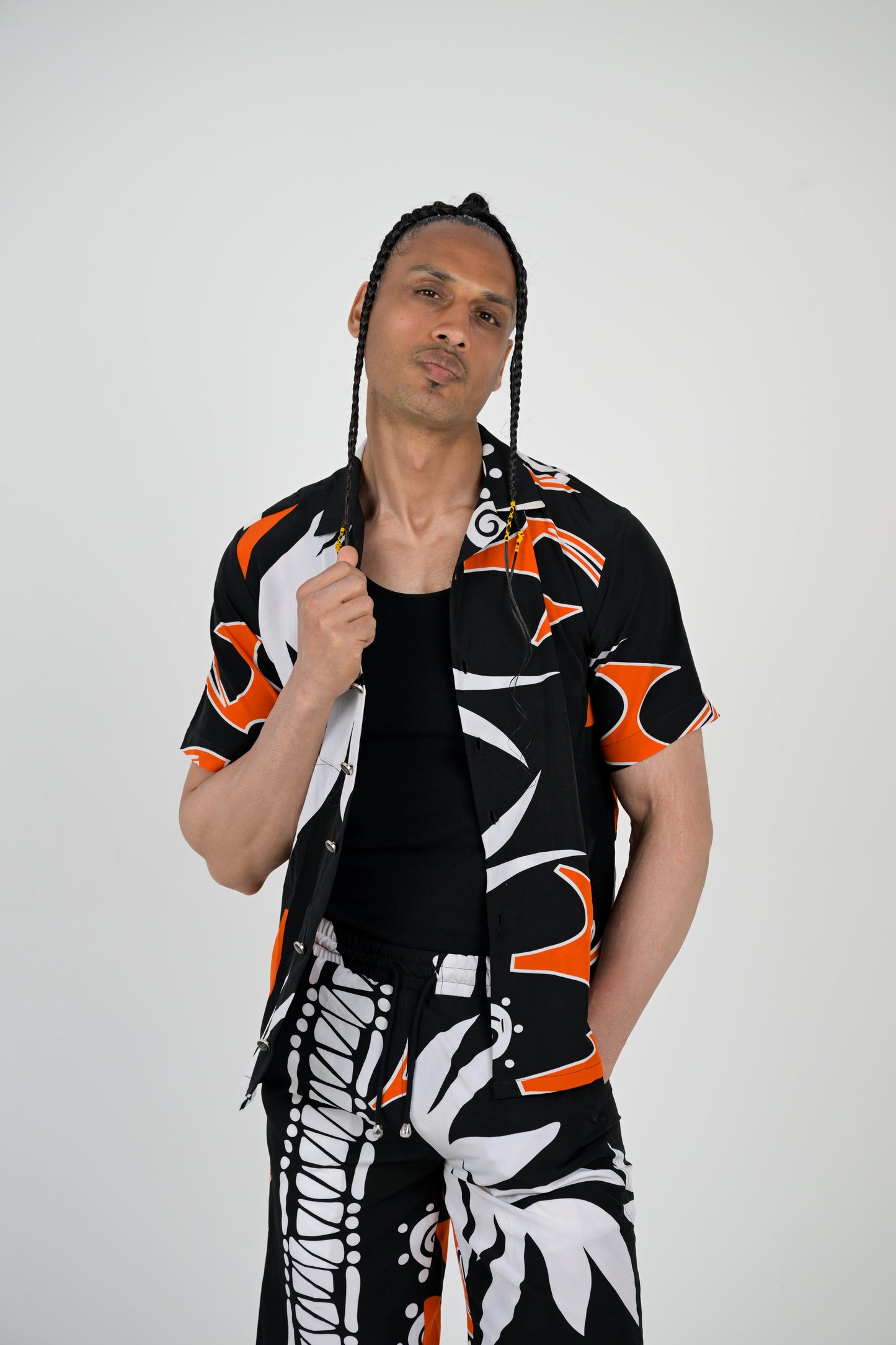 Abstract Tropics 2 piece Set
