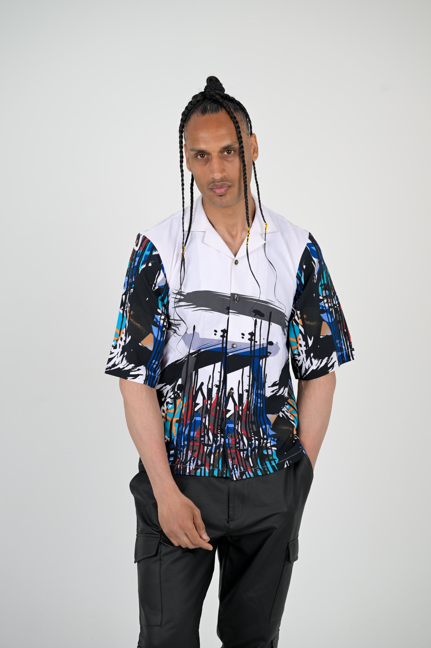 Abstract Art Short-Sleeve Shirt