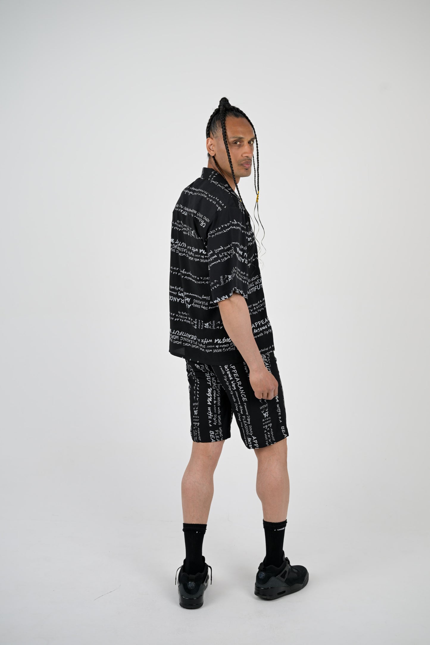 Typography Ensemble Outfit Set