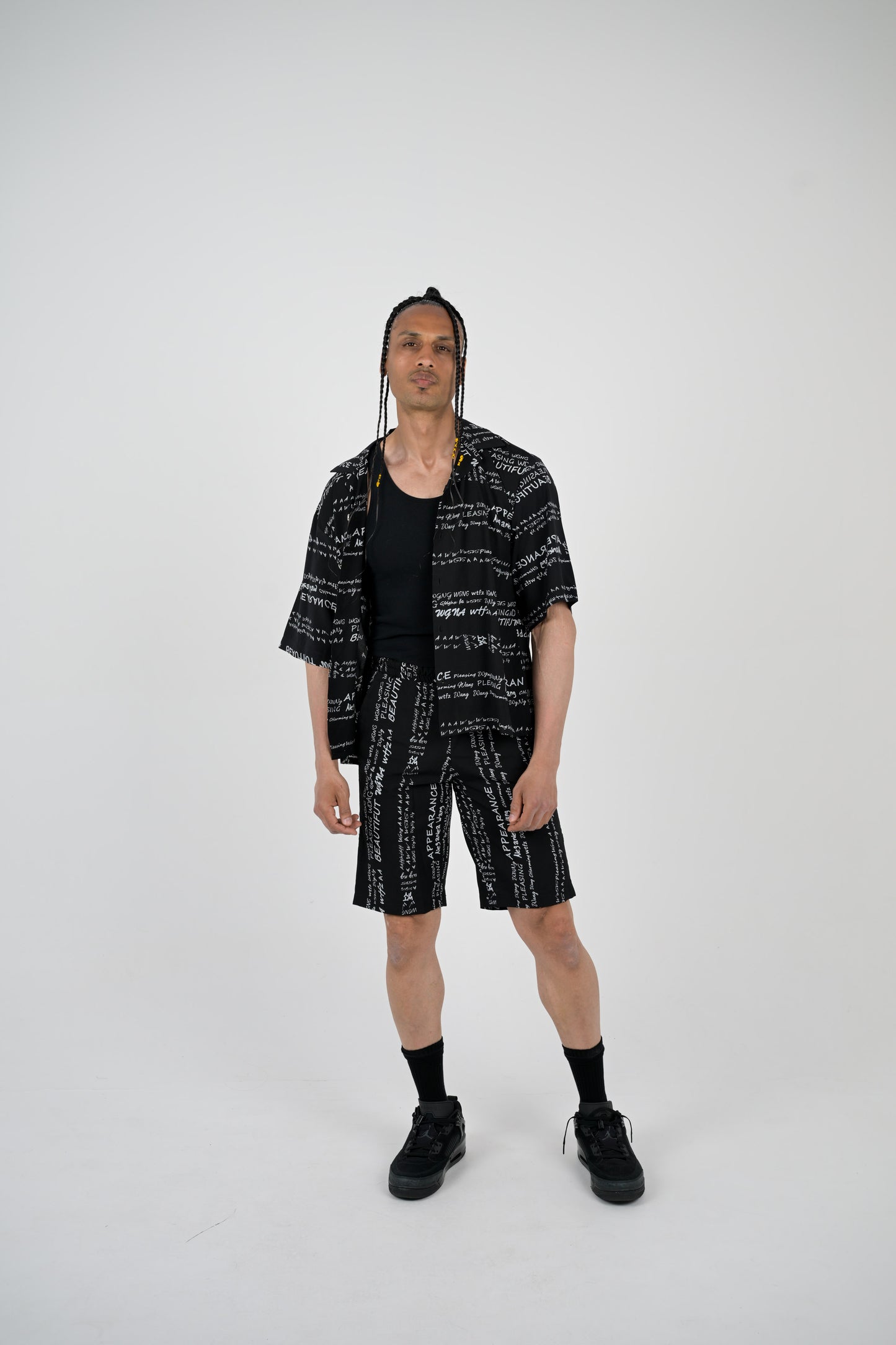 Typography Ensemble Outfit Set