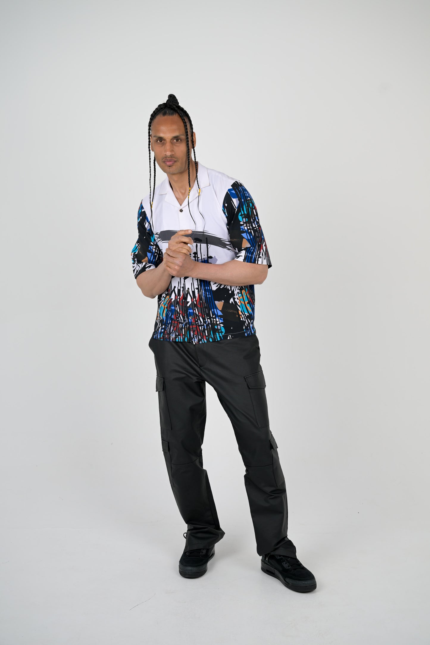 Abstract Art Short-Sleeve Shirt