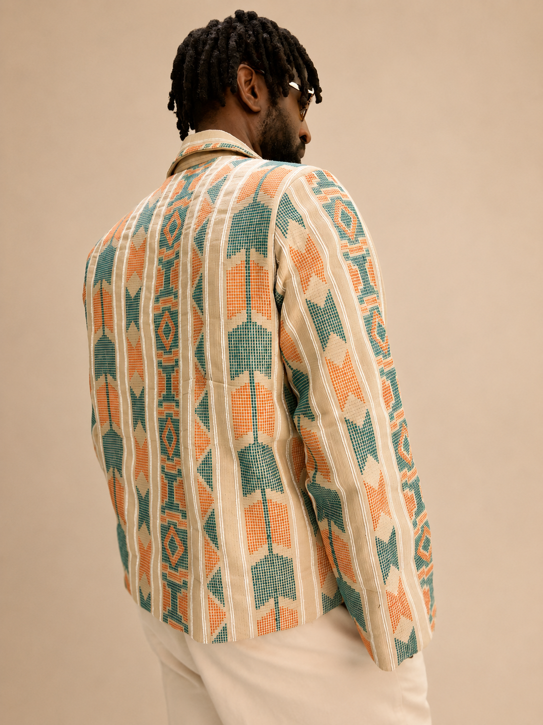 Nomad Weave Akwete Jacket | Luxury Streetwear
