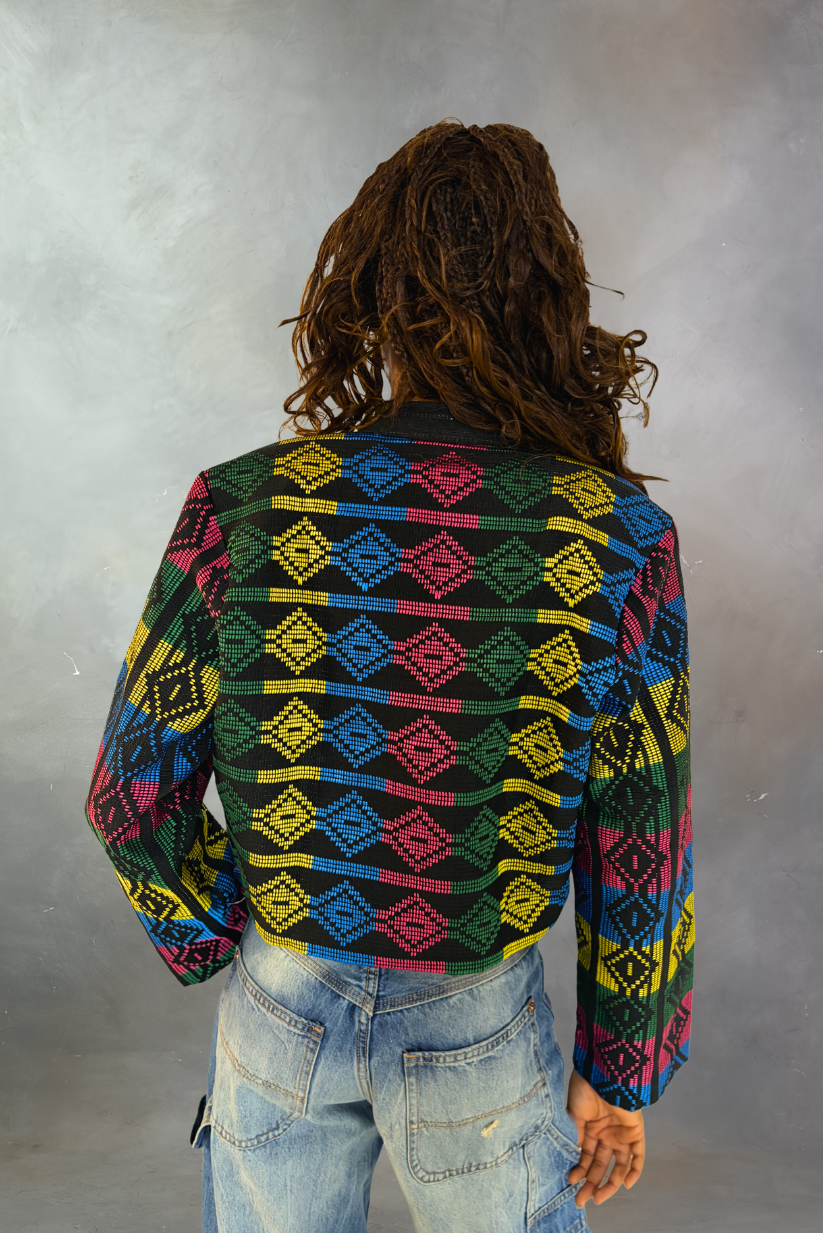 Akwete Prism Jacket | Contemporary Streetwear
