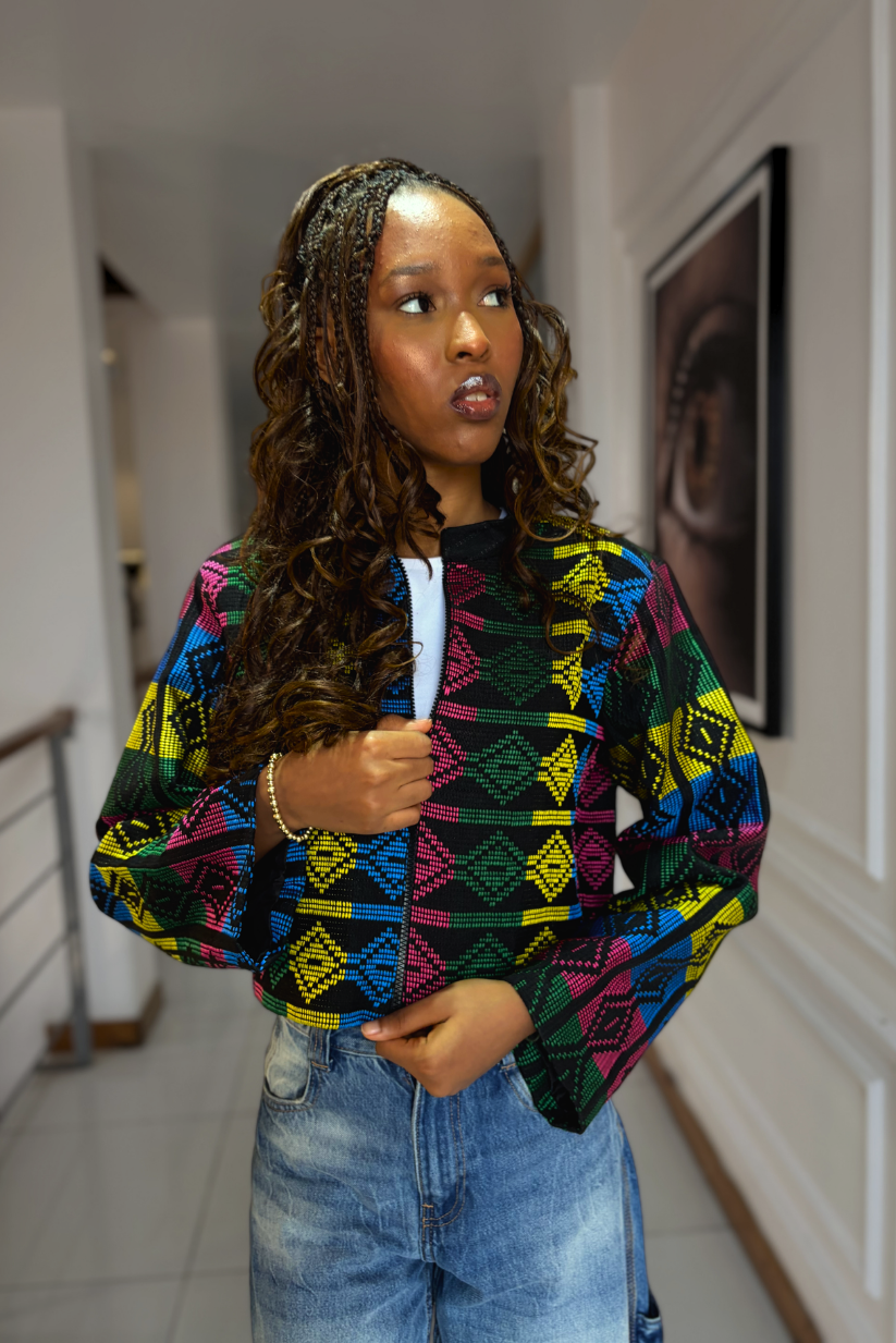 Akwete Prism Jacket | Contemporary Streetwear