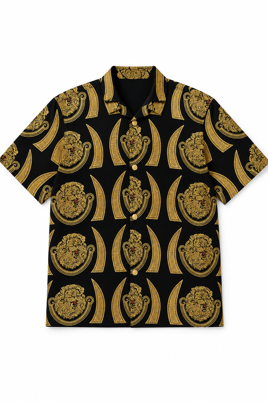 Isi Agu Elephant Tusk Print Shirt | Contemporary Nigerian Menswear