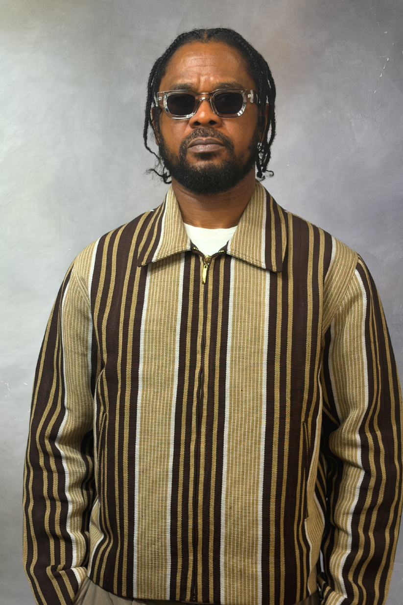 Aso-Oke Bomber Jacket - | Contemporary Streetwear