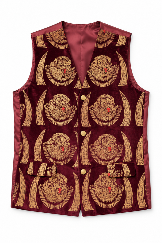 Isi-Agu waistcoat | Traditional Menswear