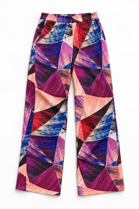 Prism Canvas Pants | Contemporary Statement Womenswear
