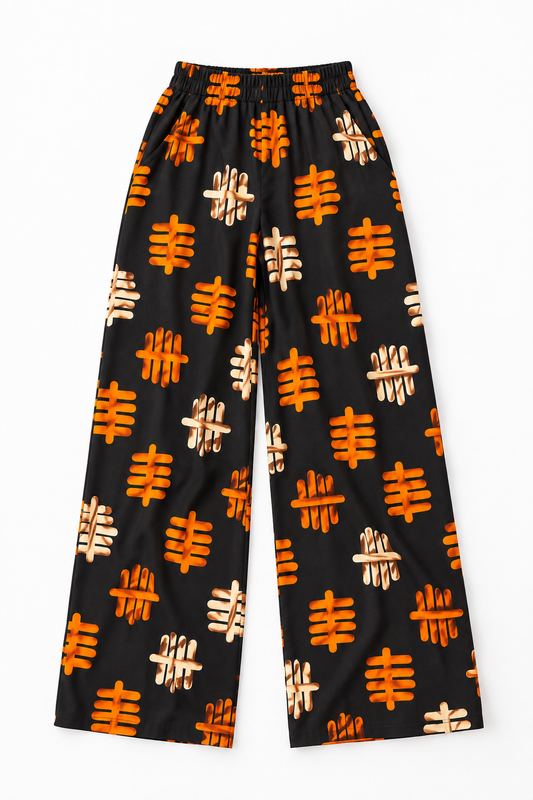 Tribal Tally Pants | Contemporary Statement Womenswear