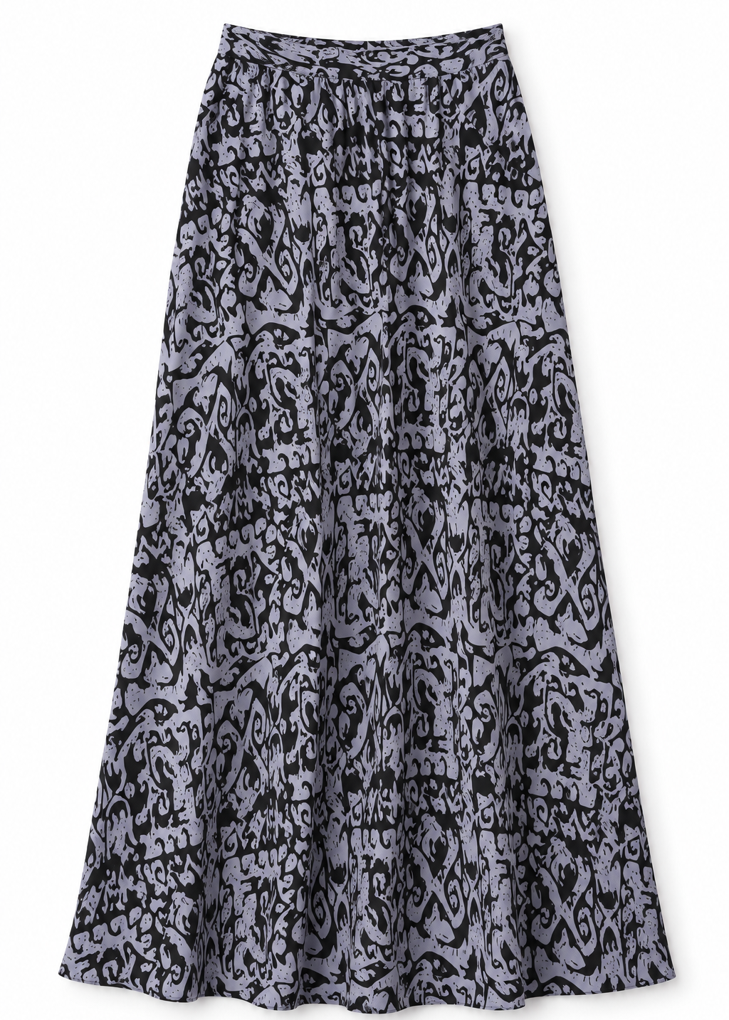 Monochrome Contemporary Maxi Skirt
