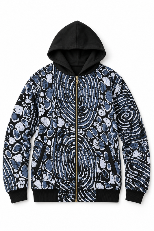 Monochrome Streetwear Hoodie | Contemporary Casualwear