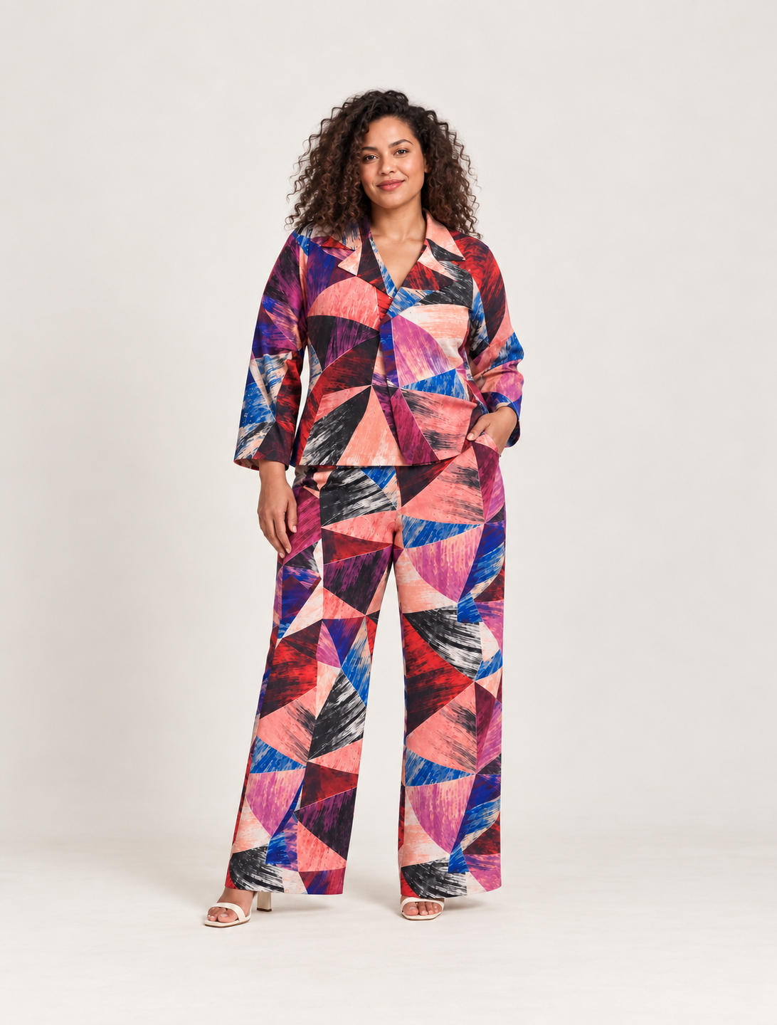 Prism Canvas Pants | Contemporary Statement Womenswear