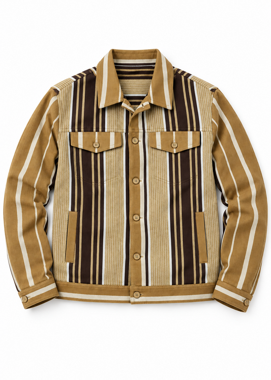 Aso-Oke Bomber Jacket - | Contemporary Streetwear