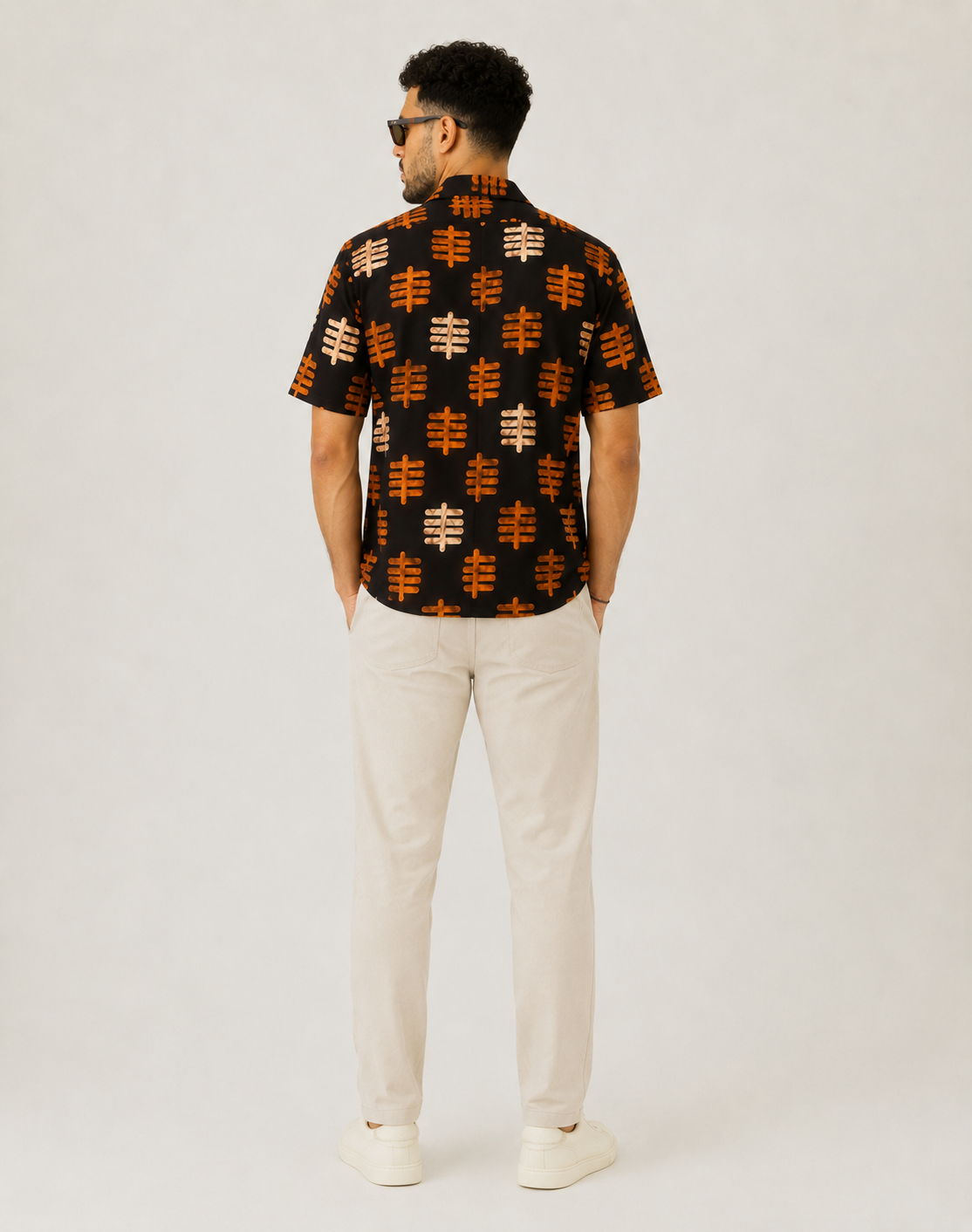 Tribal Tally Men's Shirt | Contemporary Statement Wear
